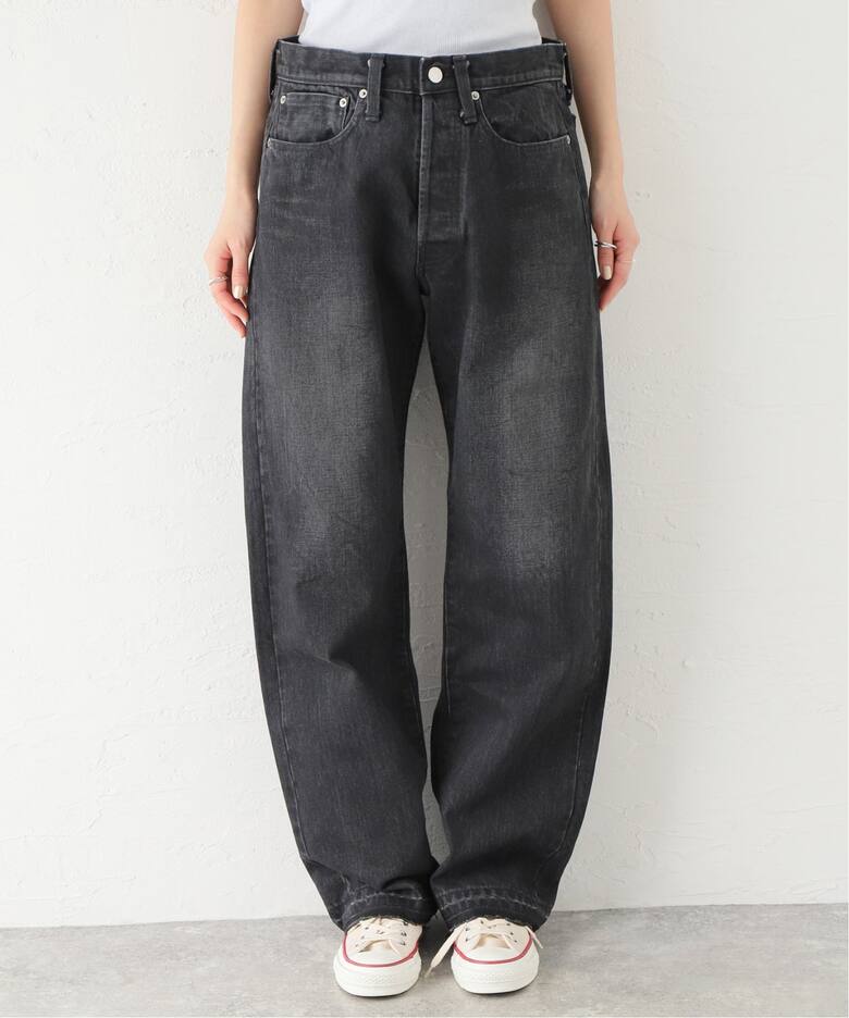 ES:S / エス】 CINCH BACK BAGGY JEANS（デニムパンツ・ジーンズ 