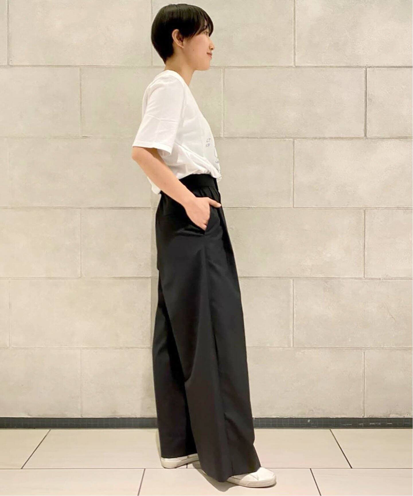 ATON/エイトン】WOOL TROPICAL WIDE EASY PANT（スラックス）｜journal 