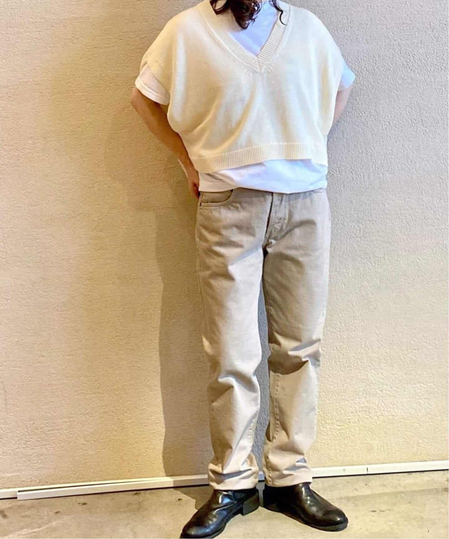 新品 6397 シックススリーナインセブン SHORTY 31 Luxe購入 6397/シックススリーナインセブン】 MESH CREW（ニット