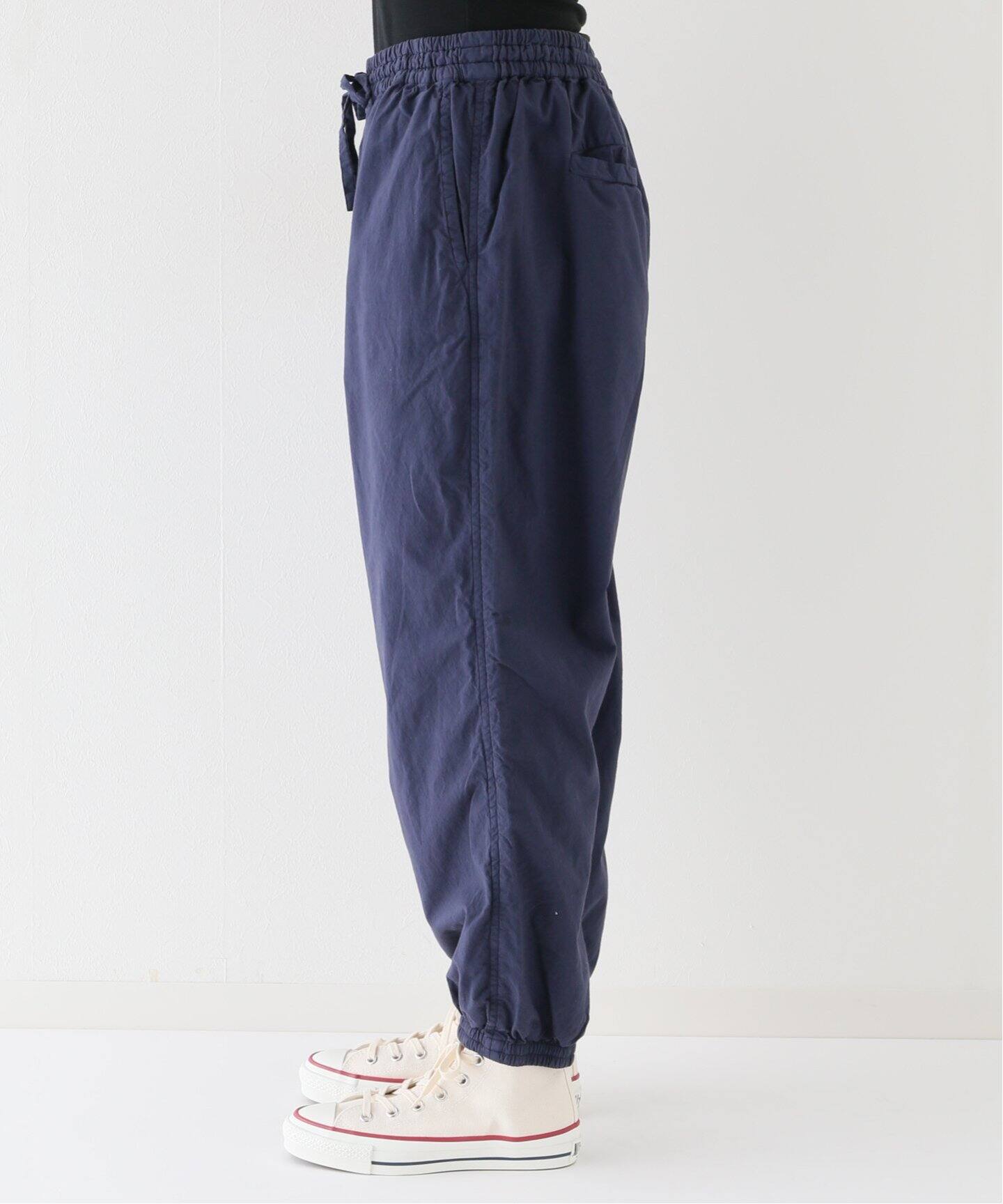 VAS-Y LENTEMENT/ヴァジーラントマン】POPLIN OVERDYED EASY PAN 