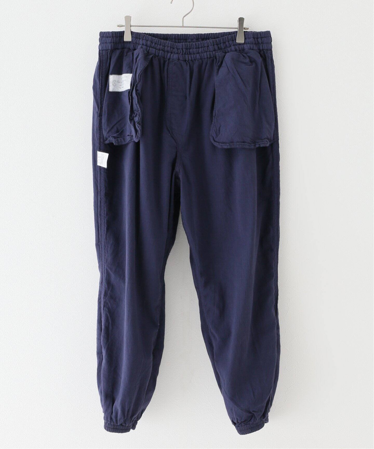 VAS-Y LENTEMENT/ヴァジーラントマン】POPLIN OVERDYED EASY PAN 