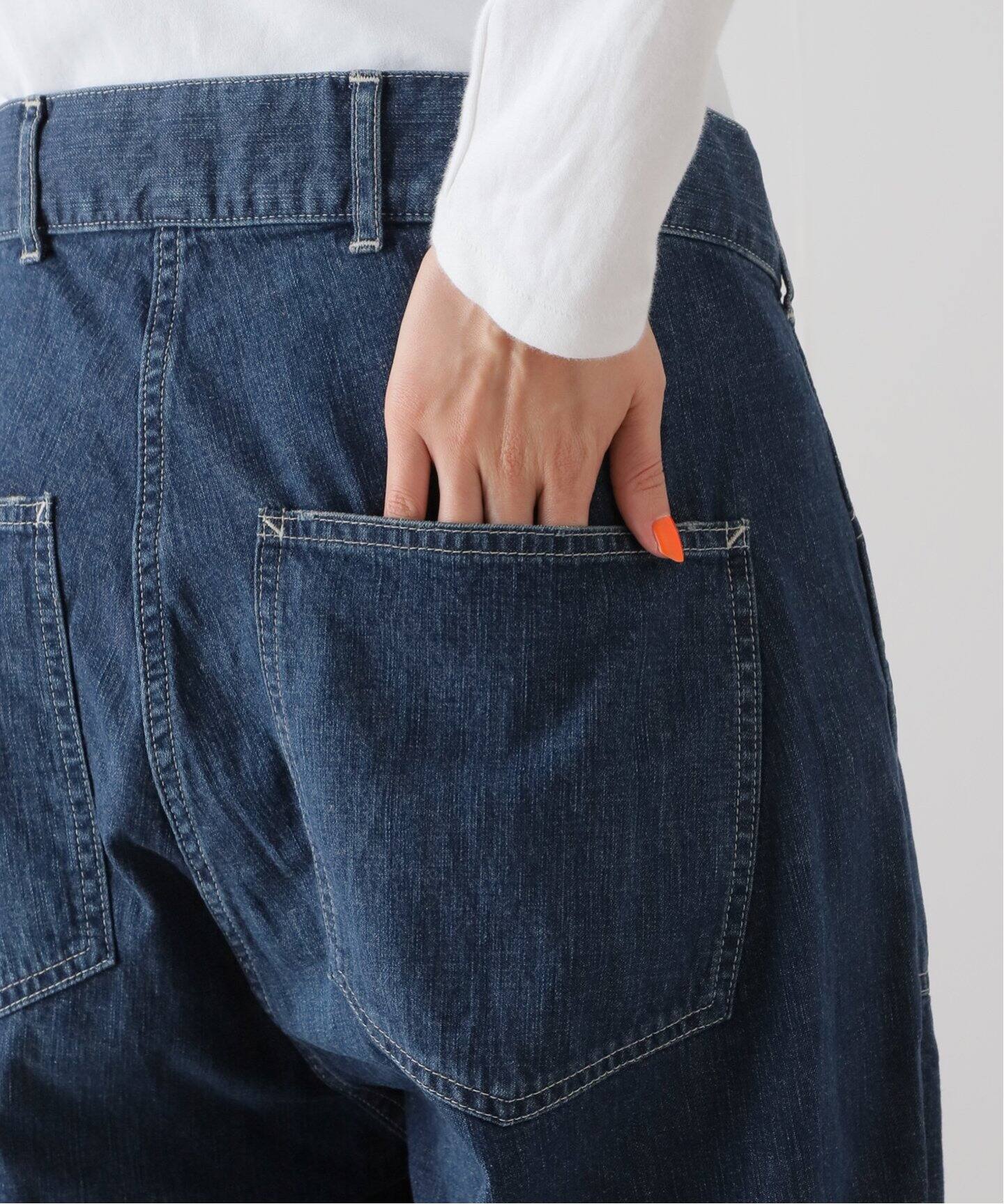 チマラ for luxe DENIM WORK TROUSERS 