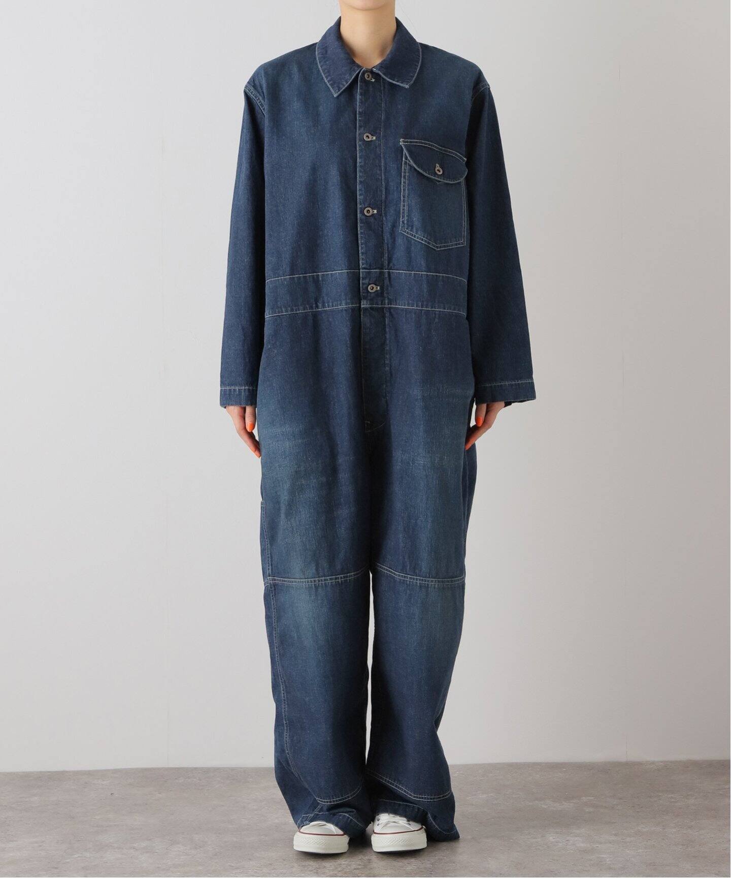 chimala/チマラ】 for luxe DENIM ALL IN ONE（つなぎ 