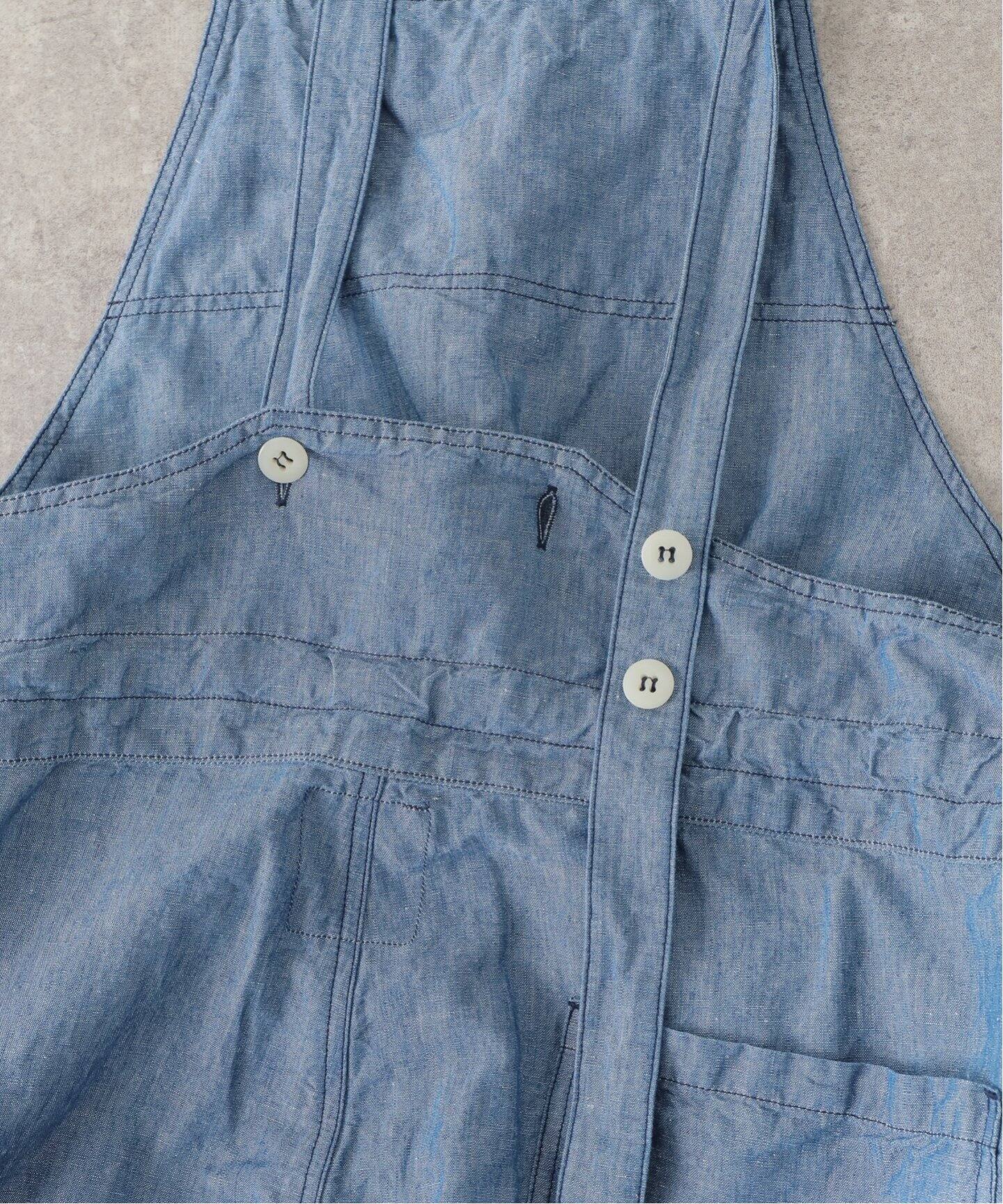 ARMEN/アーメン】CO/LI CHAMBRAY SALOPETTE（サロペット 