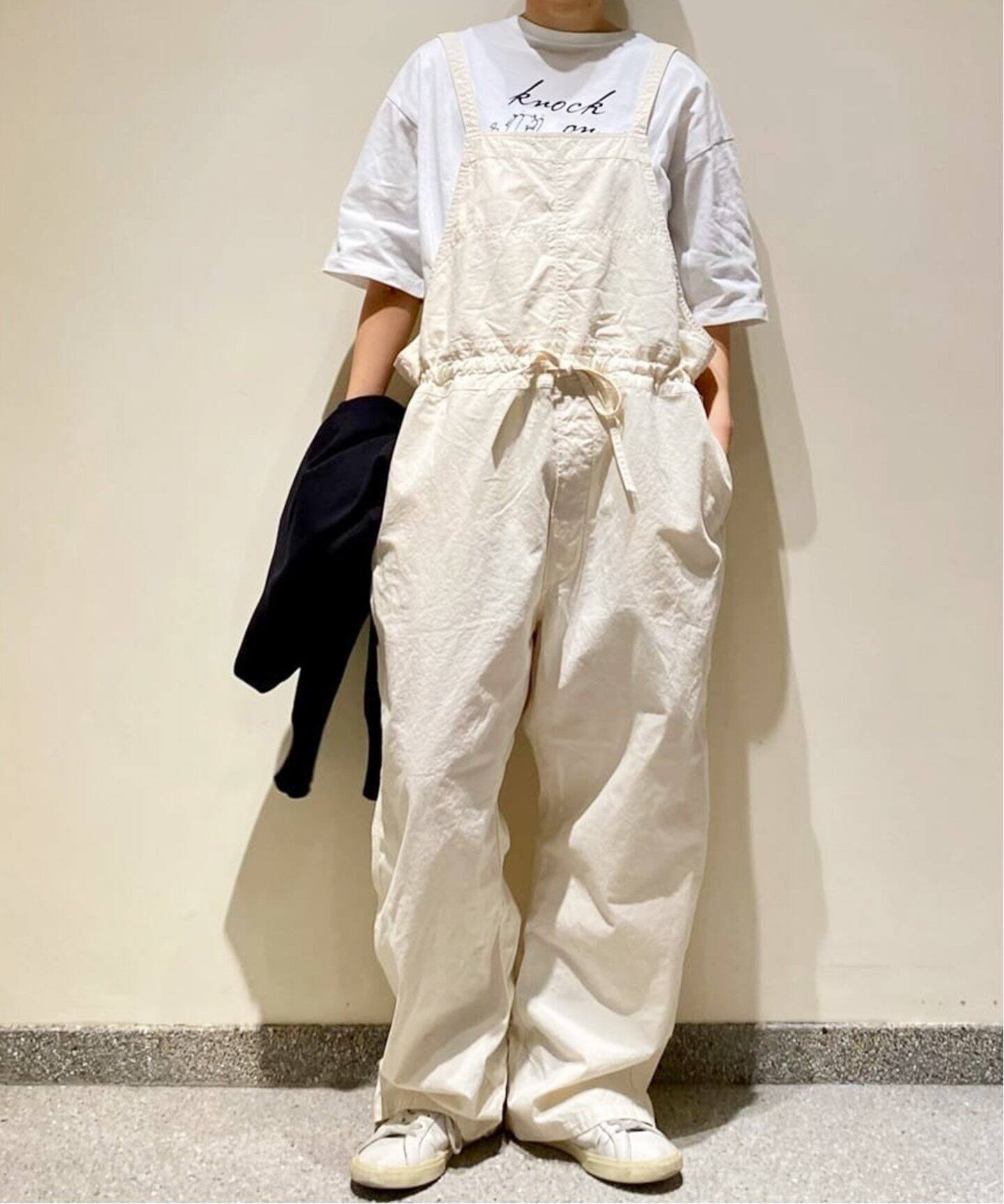 ARMEN/アーメン】 SLUB CHAMBRAY SALOPETTE（サロペット  