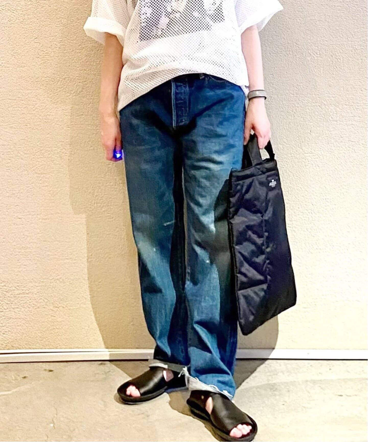 chimala/チマラ】DENIM USED ANKLE CUT（デニムパンツ・ジーンズ 