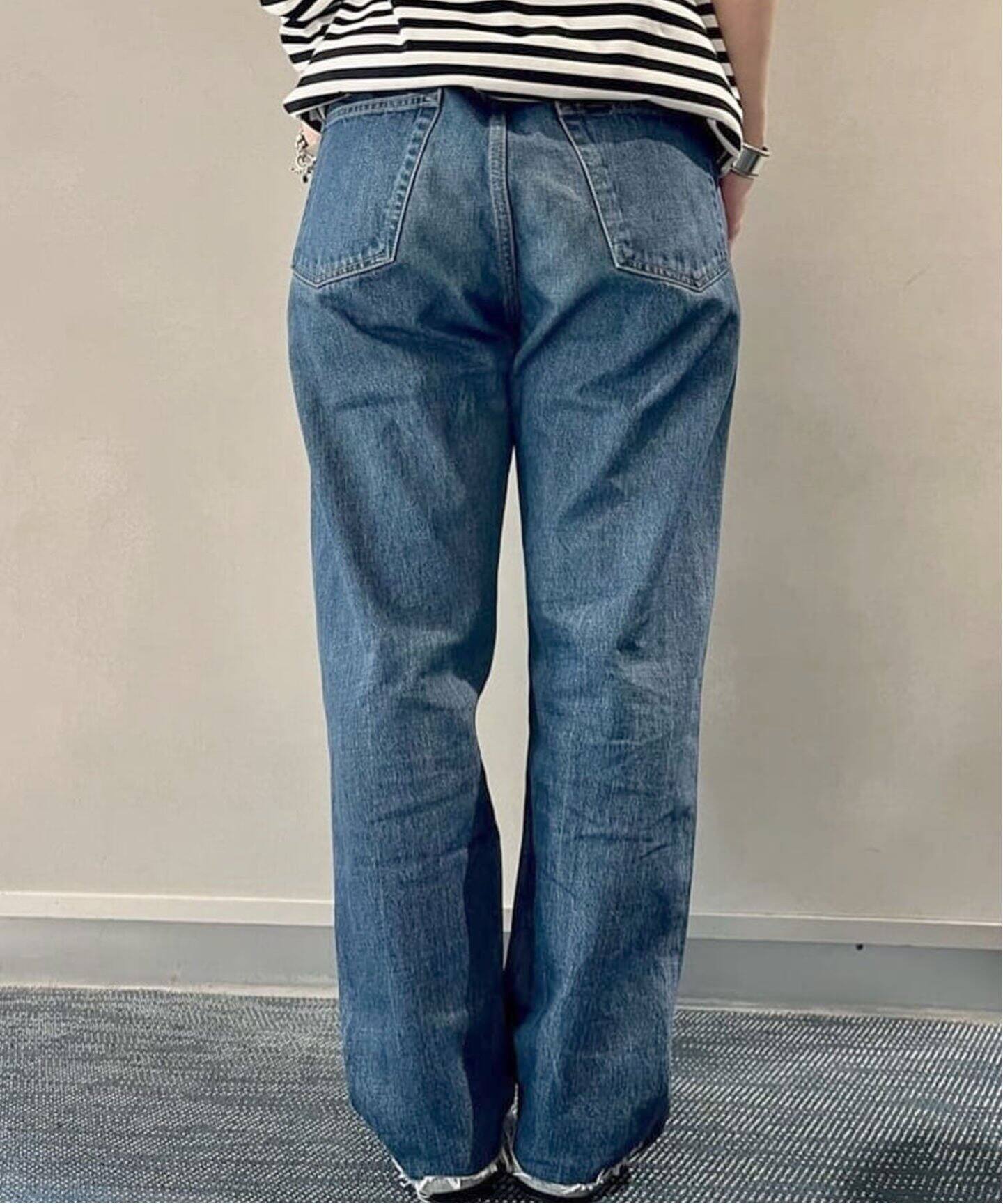 chimala/チマラ】DENIM USED ANKLE CUT（デニムパンツ・ジーンズ 