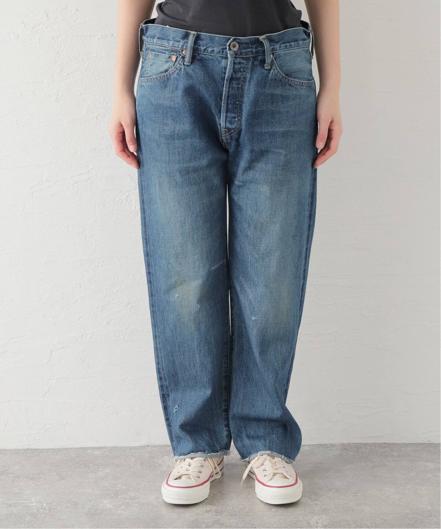 chimala/チマラ】DENIM USED ANKLE CUT（デニムパンツ・ジーンズ 