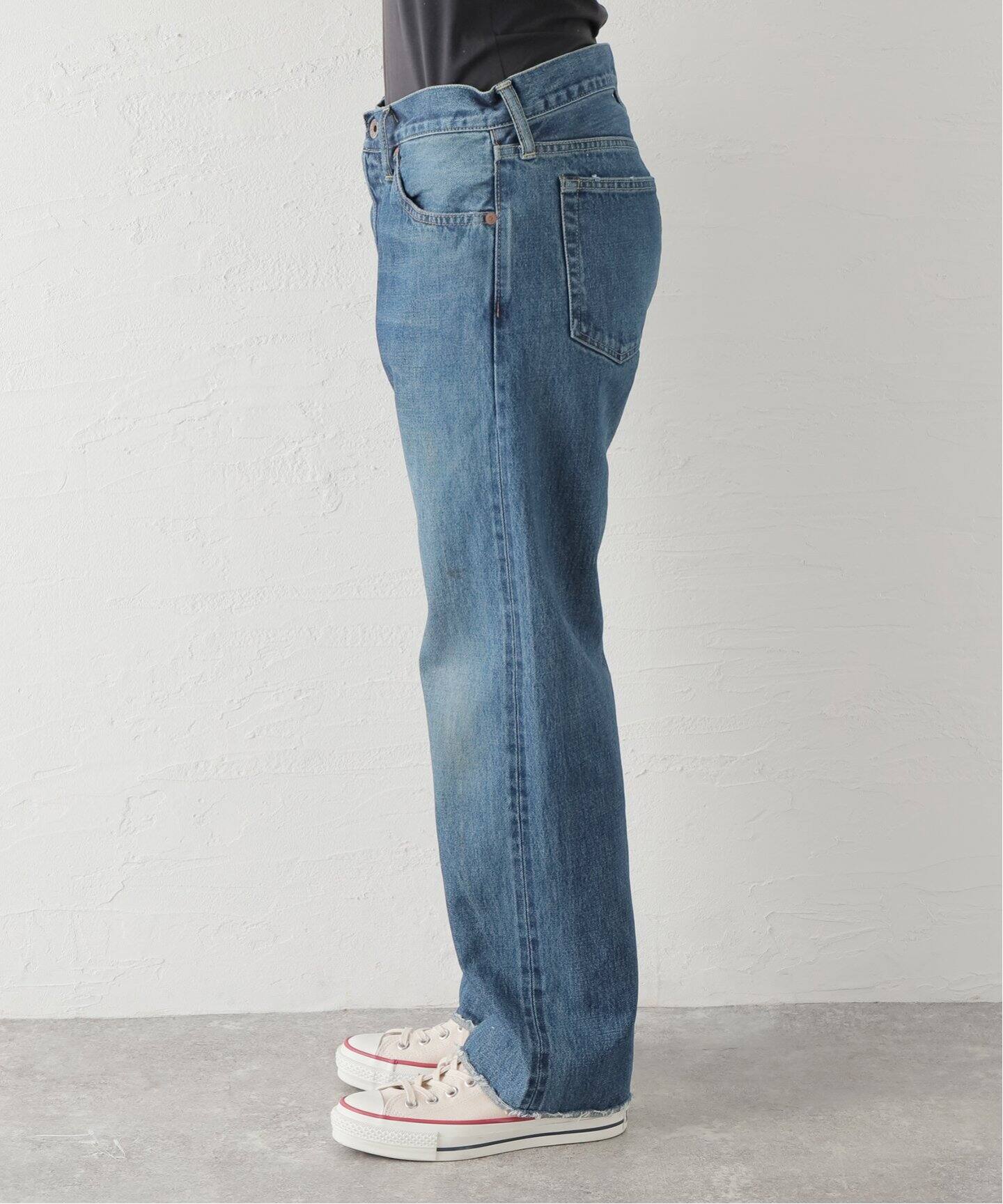 chimala/チマラ】DENIM USED ANKLE CUT（デニムパンツ・ジーンズ 