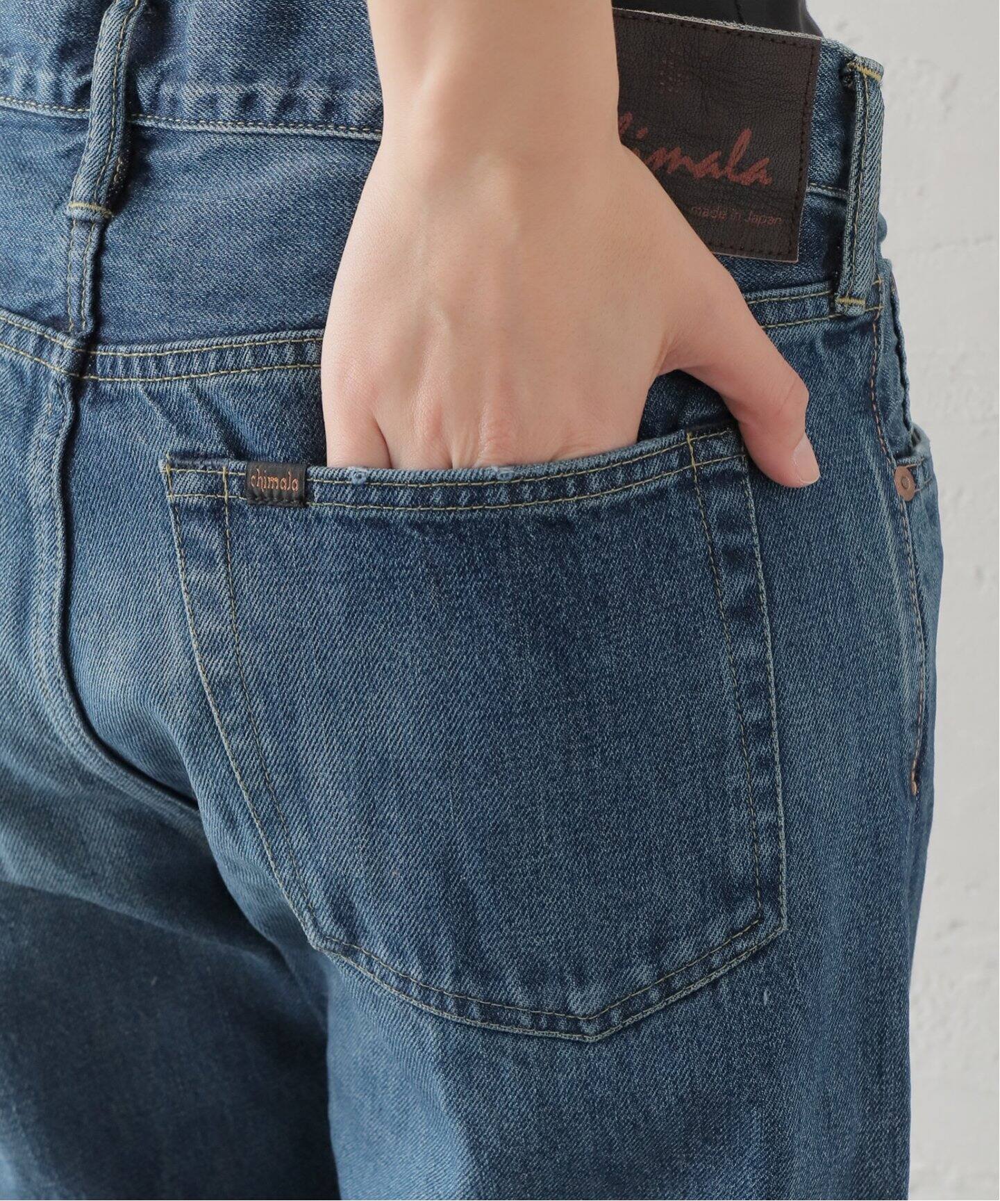 chimala/チマラ】DENIM USED ANKLE CUT（デニムパンツ・ジーンズ 