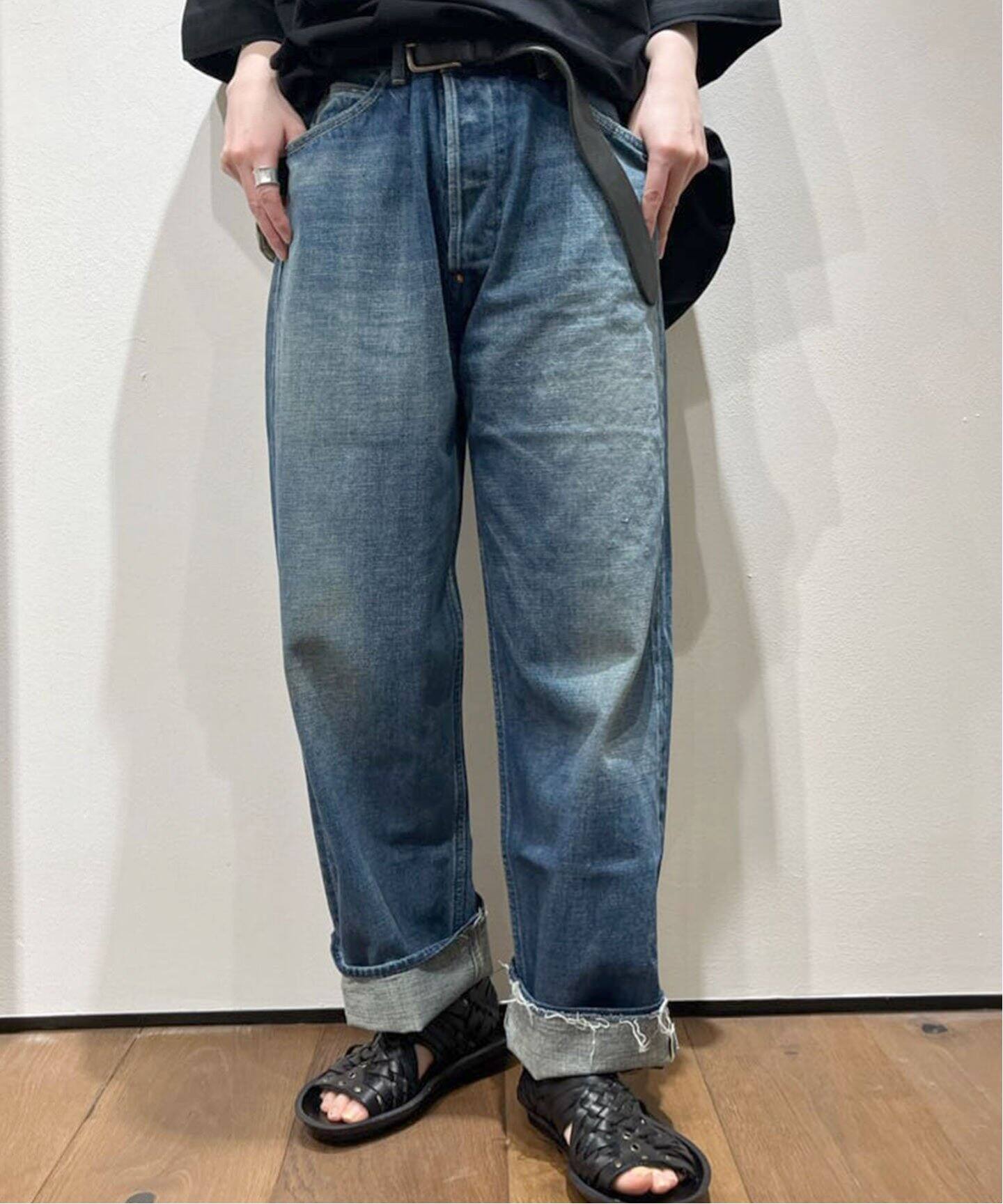 chimala/チマラ】 DENIM NARROW STRAIGHT CUT（デニムパンツ・ジーンズ  