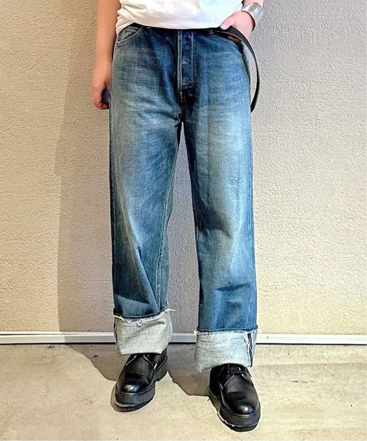 chimala/チマラ】 DENIM NARROW STRAIGHT CUT（デニムパンツ・ジーンズ 
