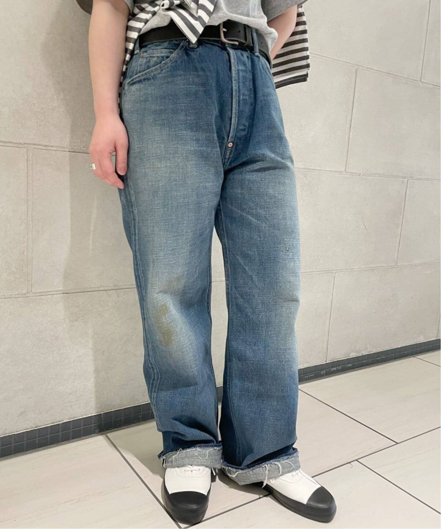 chimala/チマラ】 DENIM NARROW STRAIGHT CUT（デニムパンツ・ジーンズ 