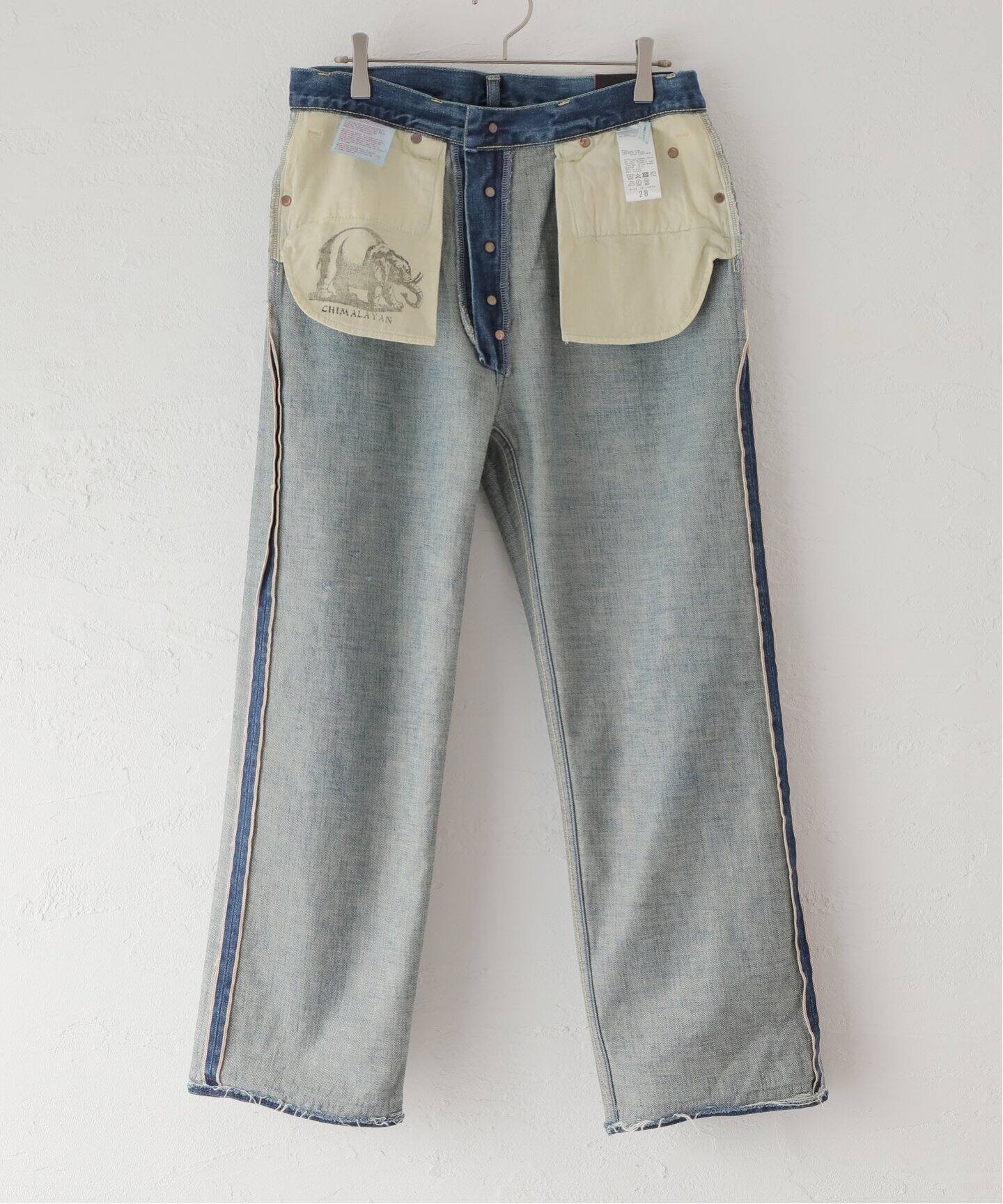chimala/チマラ】 DENIM NARROW STRAIGHT CUT（デニムパンツ・ジーンズ 