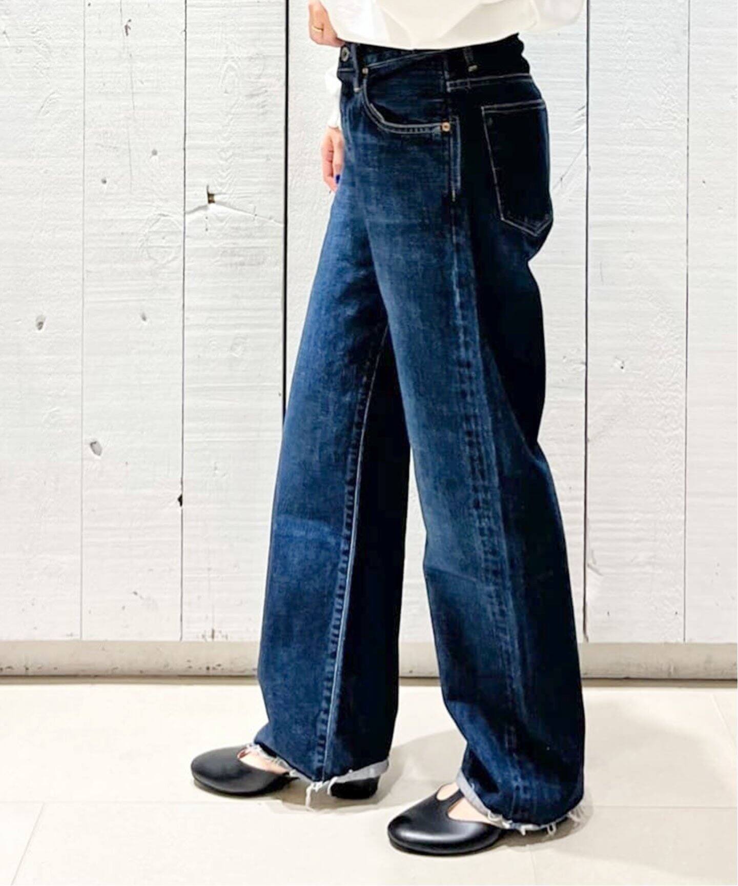 chimala/チマラ】 ANKLE CUT DENIM