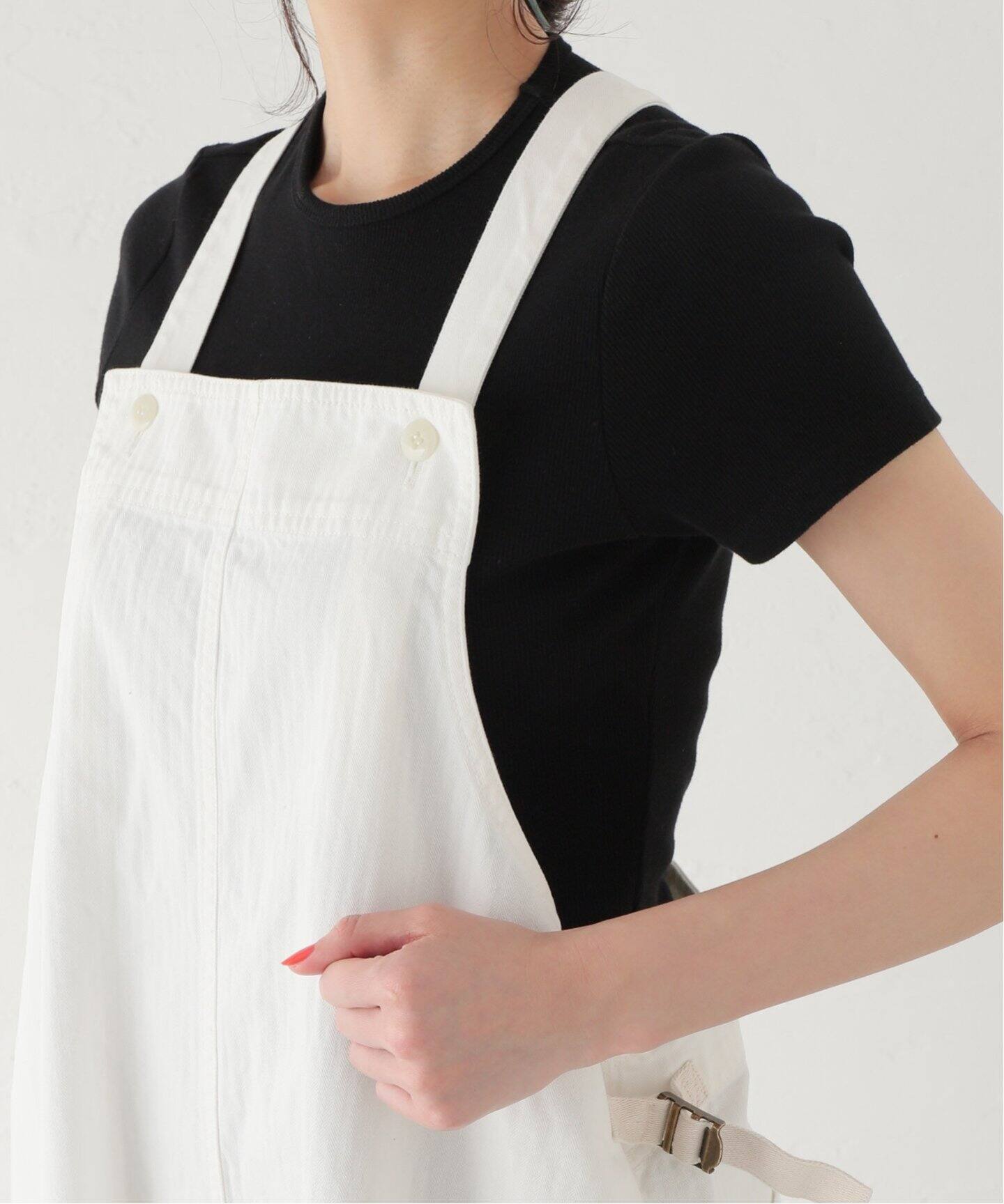 chimala/チマラ】HERRINGBONE SALVAGE OVERALL（サロペット 