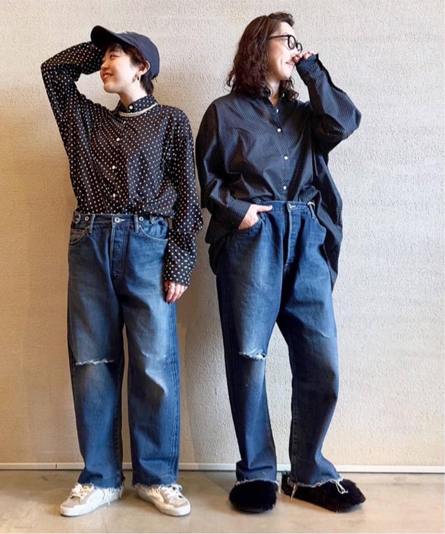 chimala/チマラ】 for luxe ADJUSTABLE WIDE TAPERED（デニムパンツ  