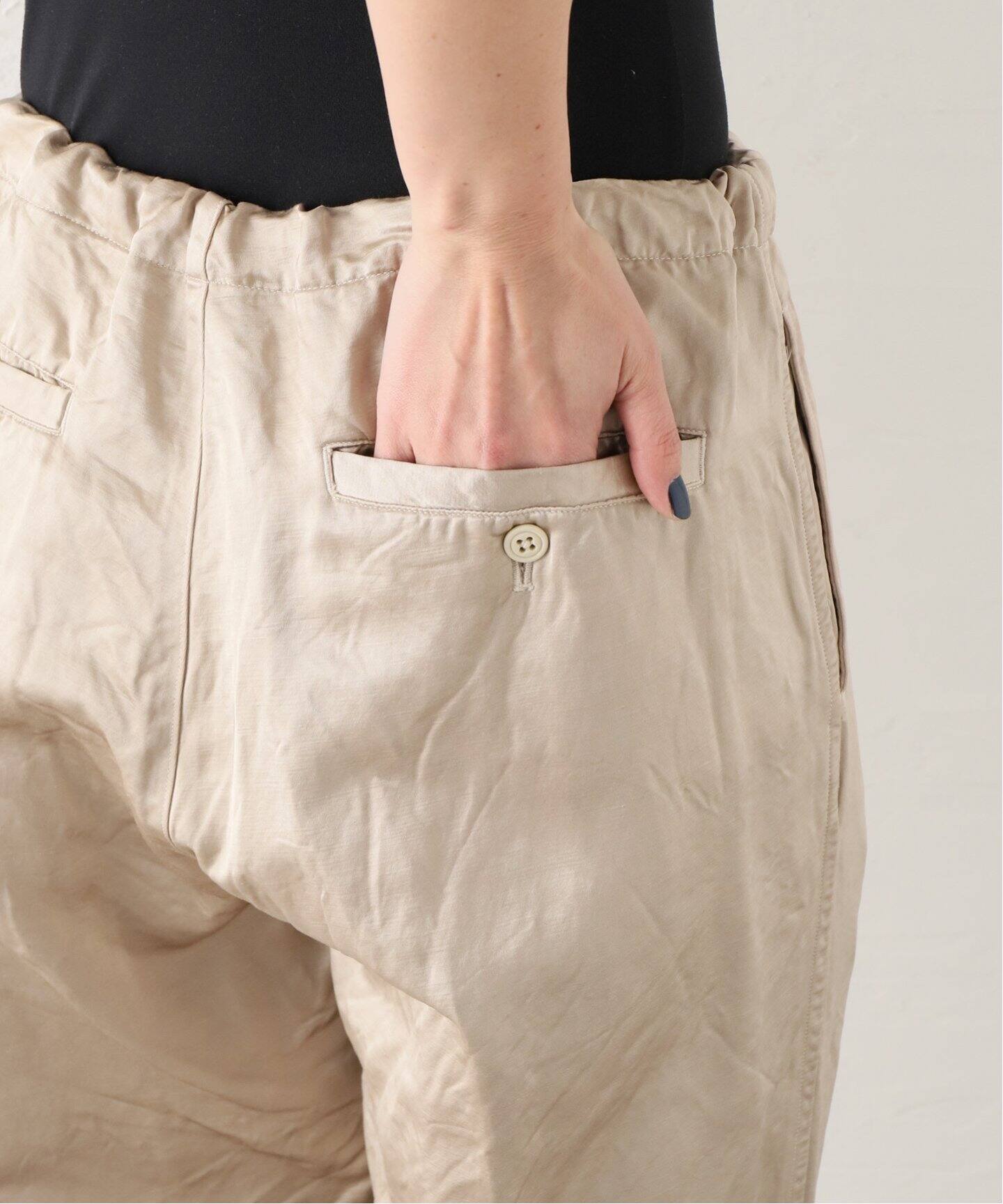 【新品】ts(s) L-pocket Pants ベージュ 新品】ts(s) L-pocket Pants ベージュ