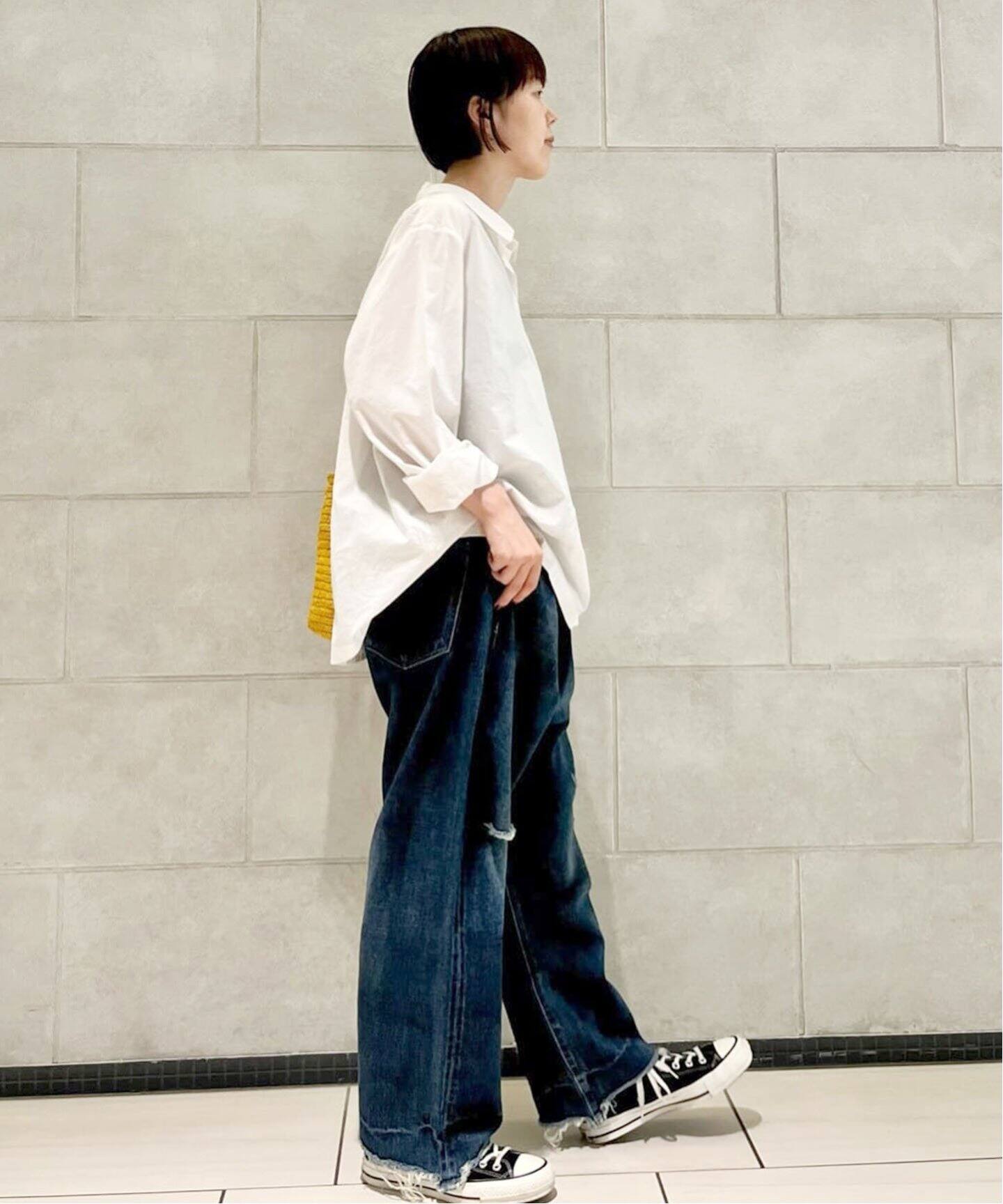 chimala/チマラ】 for luxe ADJUSTABLE WIDE TAPERED（デニムパンツ  