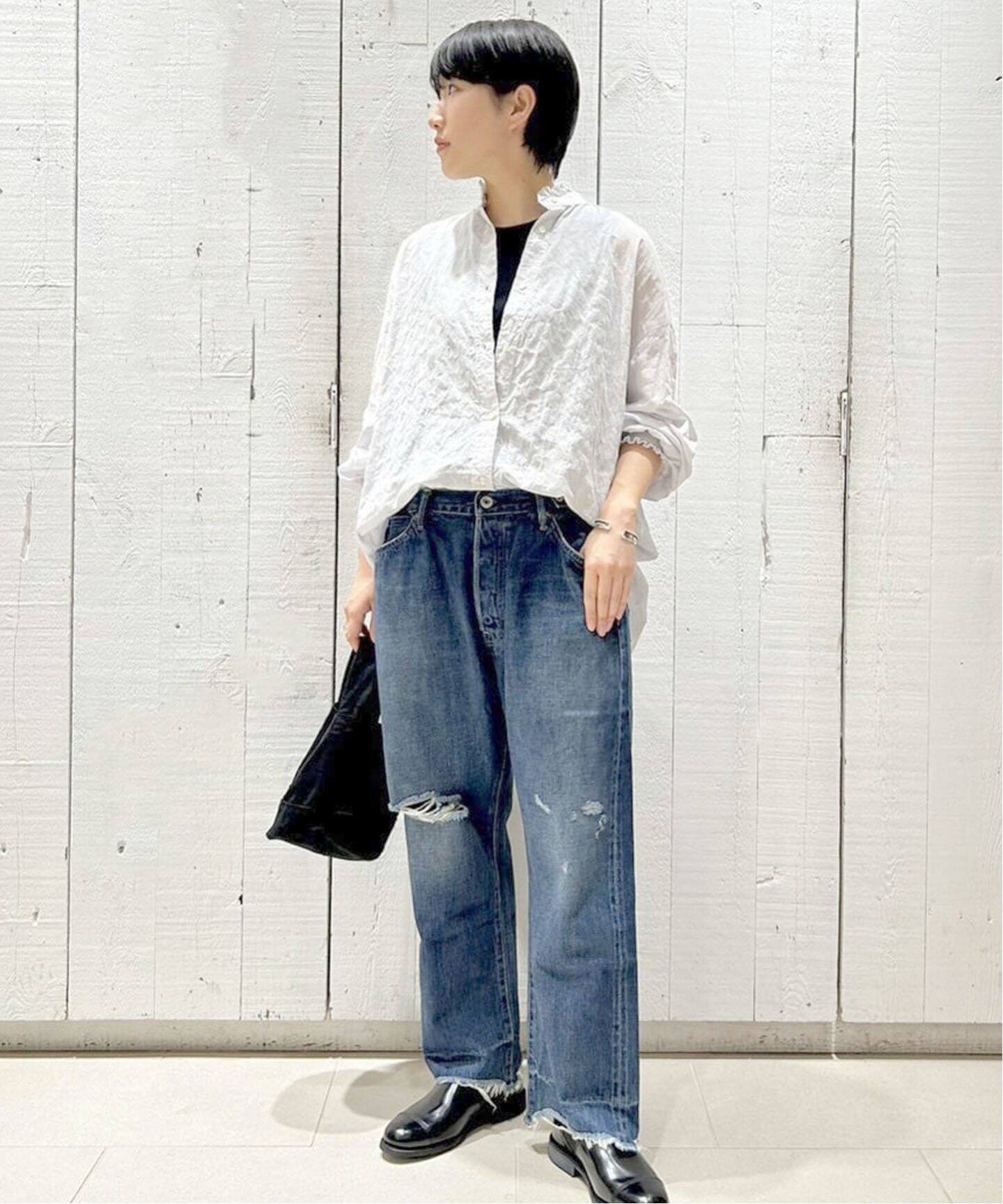 chimala/チマラ】 for luxe ADJUSTABLE WIDE TAPERED（デニムパンツ 