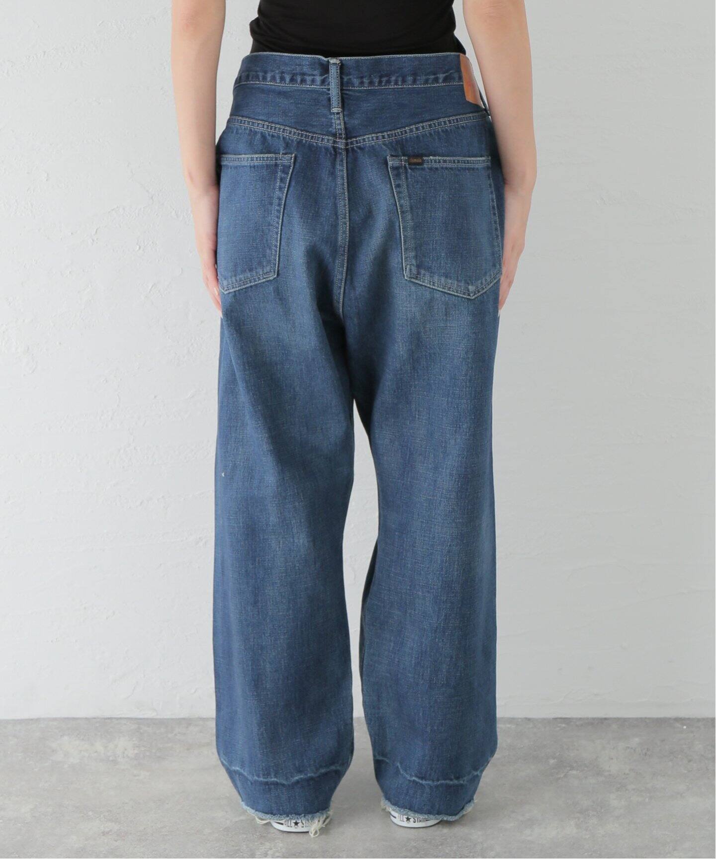 chimala/チマラ】 for luxe ADJUSTABLE WIDE TAPERED（デニムパンツ 