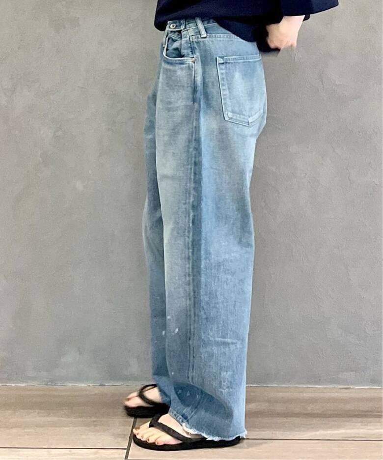 chimala/チマラ】for luxe ADJUSTABLE WIDE TAPERED（デニムパンツ 