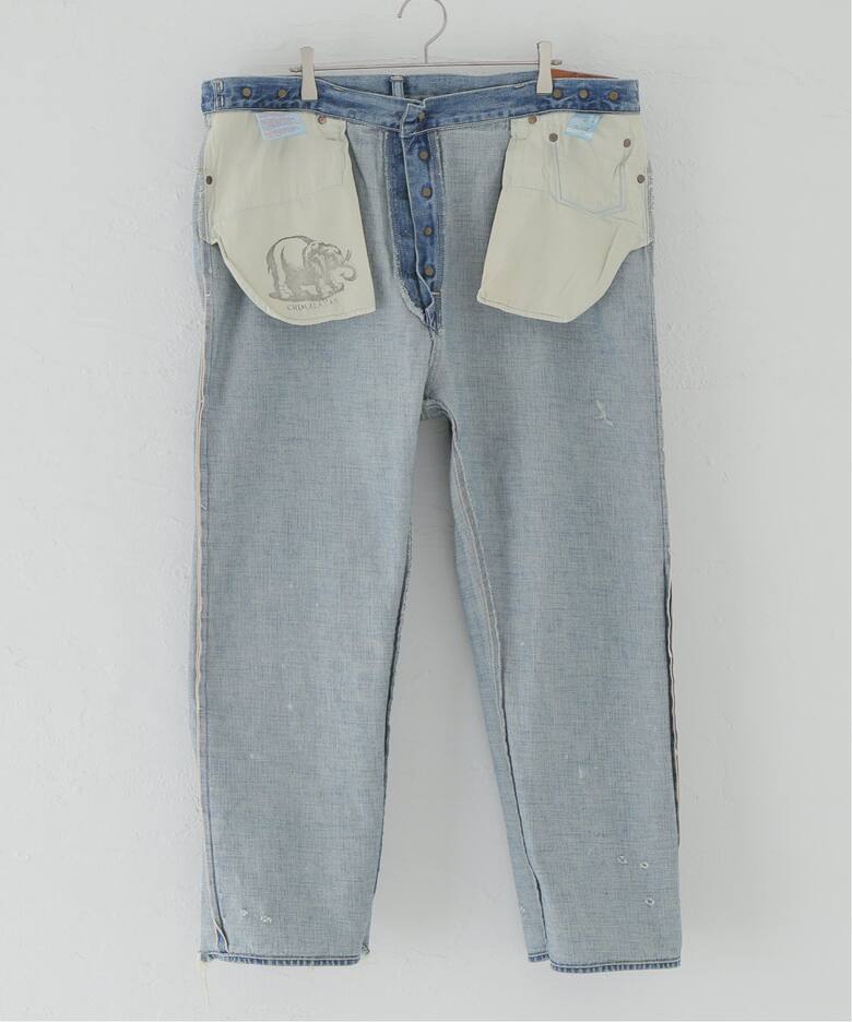 chimala/チマラ】for luxe ADJUSTABLE WIDE TAPERED（デニムパンツ 