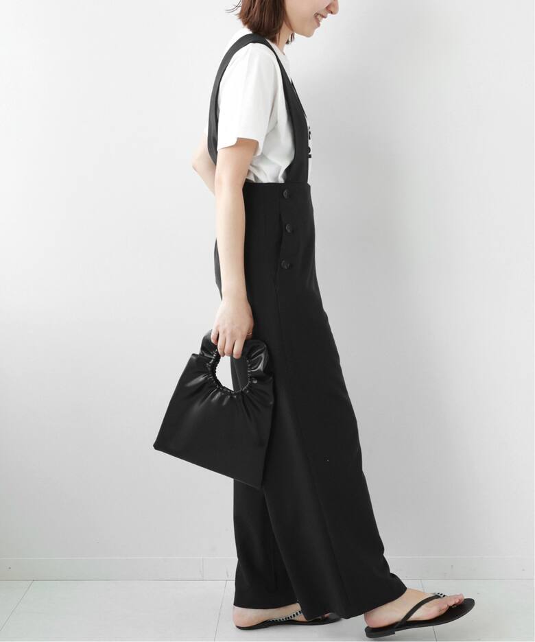 追加》TRストレッチダブルボタンサロペット（サロペット 