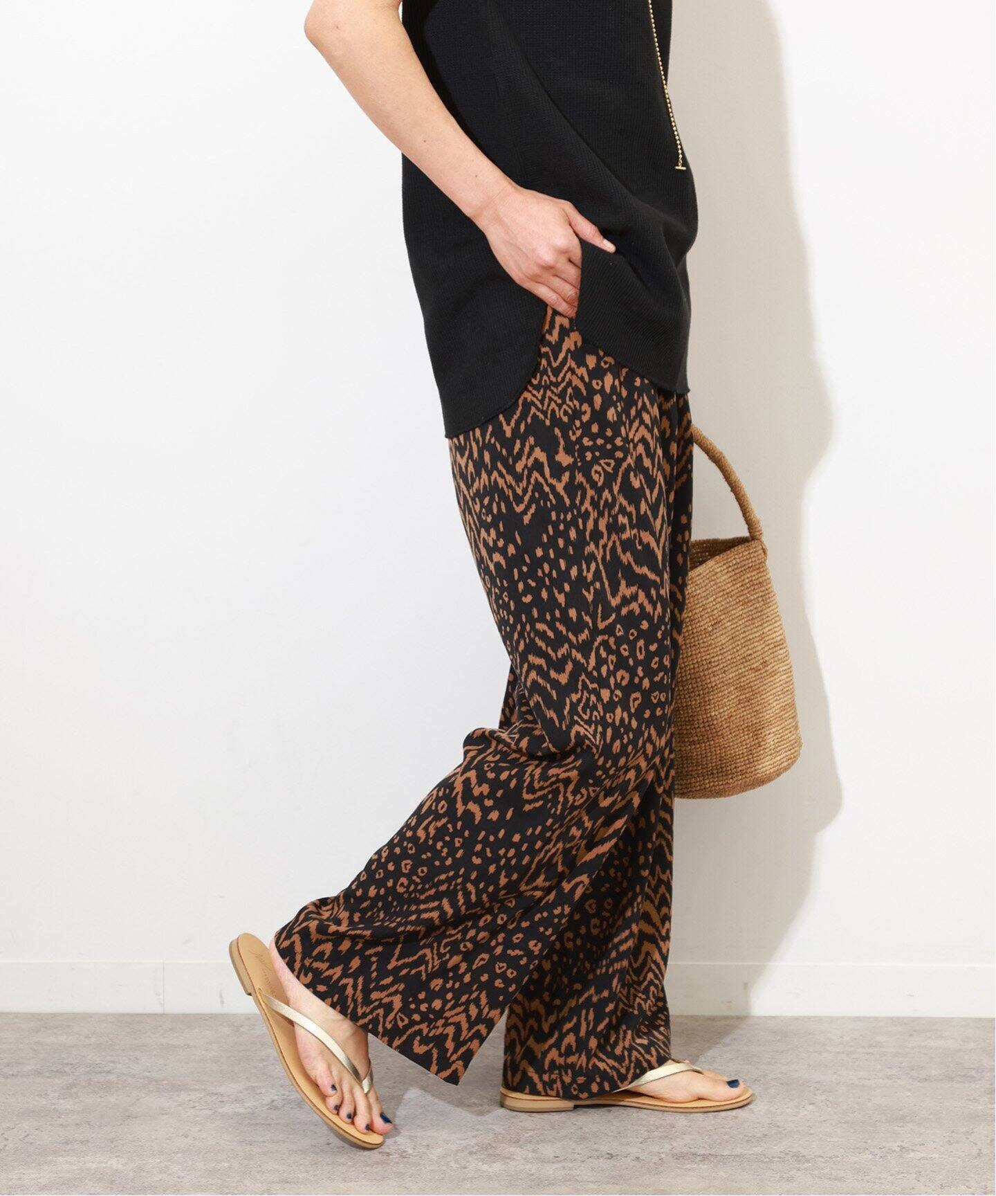 ミックスアニマルプリントパンツ（その他パンツ）｜JOURNAL STANDARD  