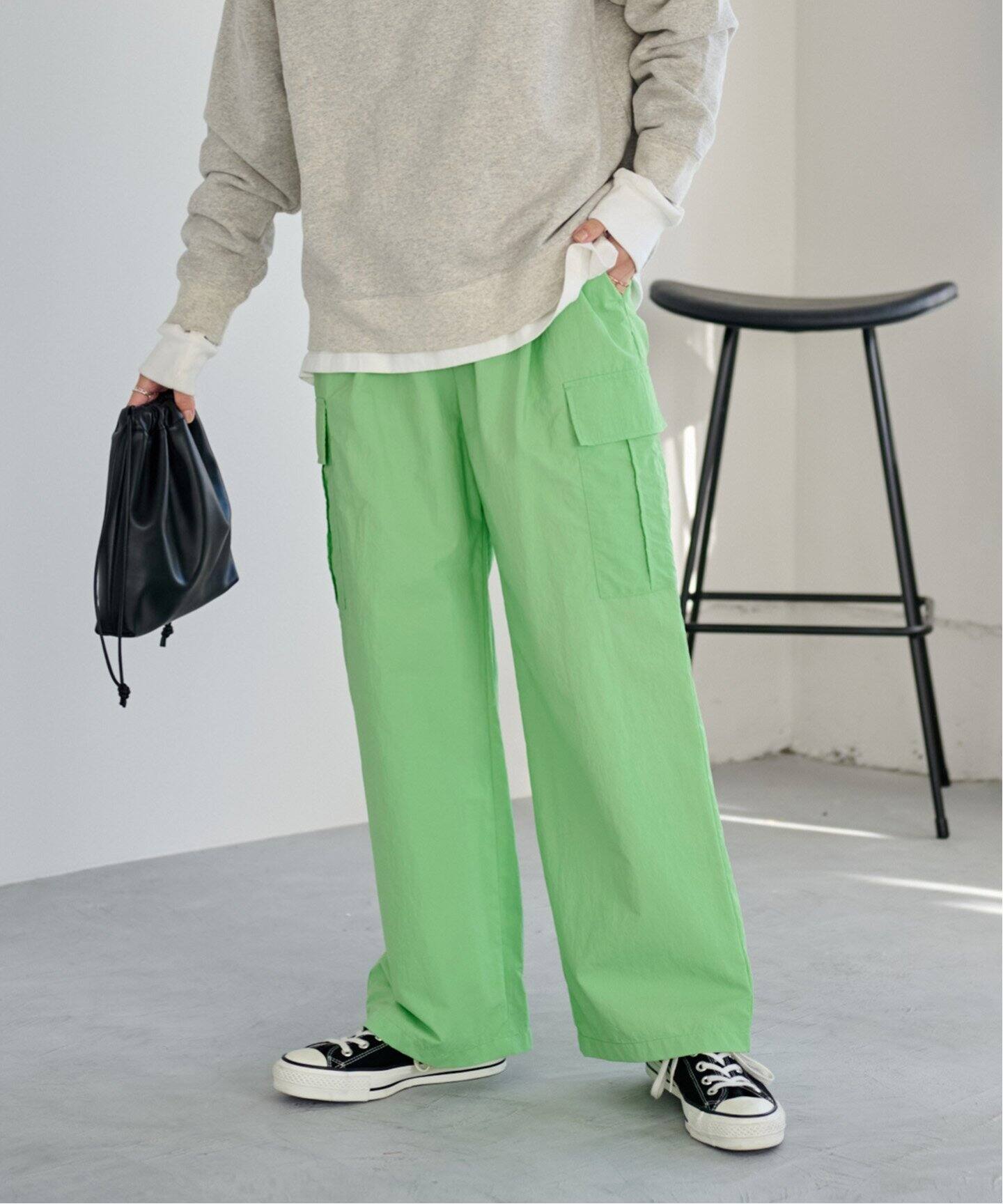 美品】ジャーナルスタンダードrelume ワークパンツ オリーブグリーン 