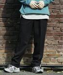 BRUSHED TR 2TUCK SLACKS