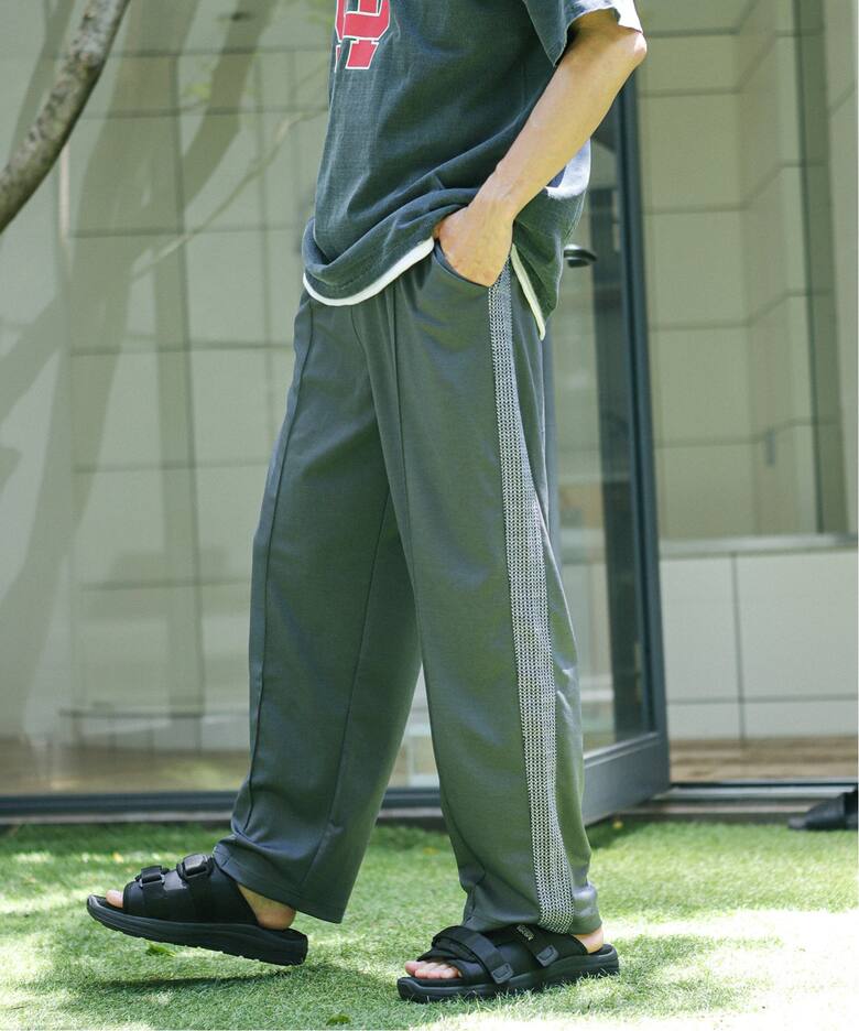 サイドライン ジャージートラックパンツ（ジャージ／トラックパンツ
