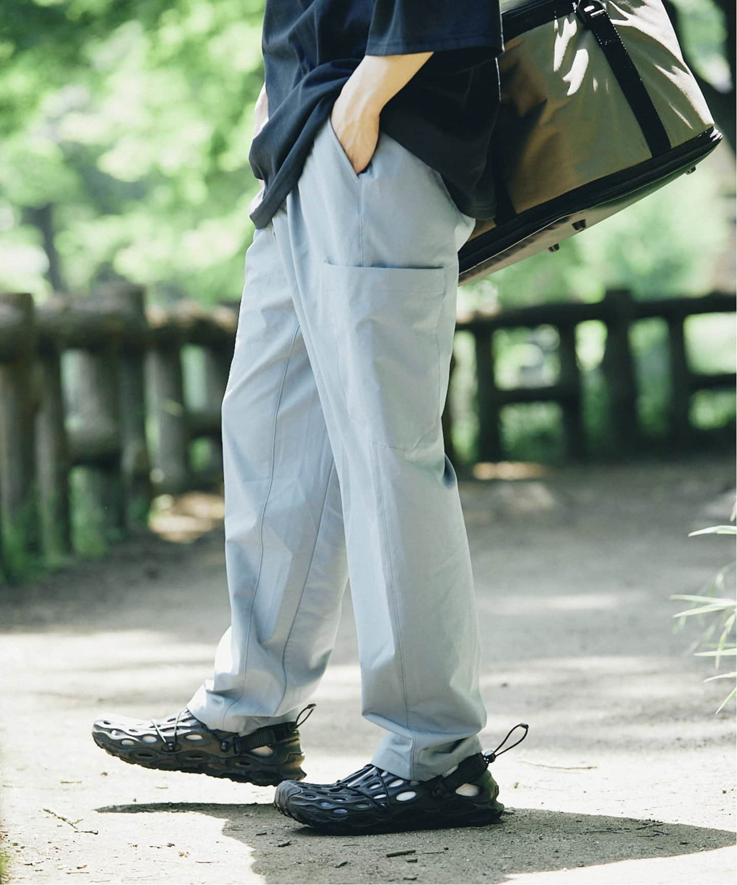 憧れ デンハム ワイドカーゴパンツ ワークパンツ/カーゴパンツ www