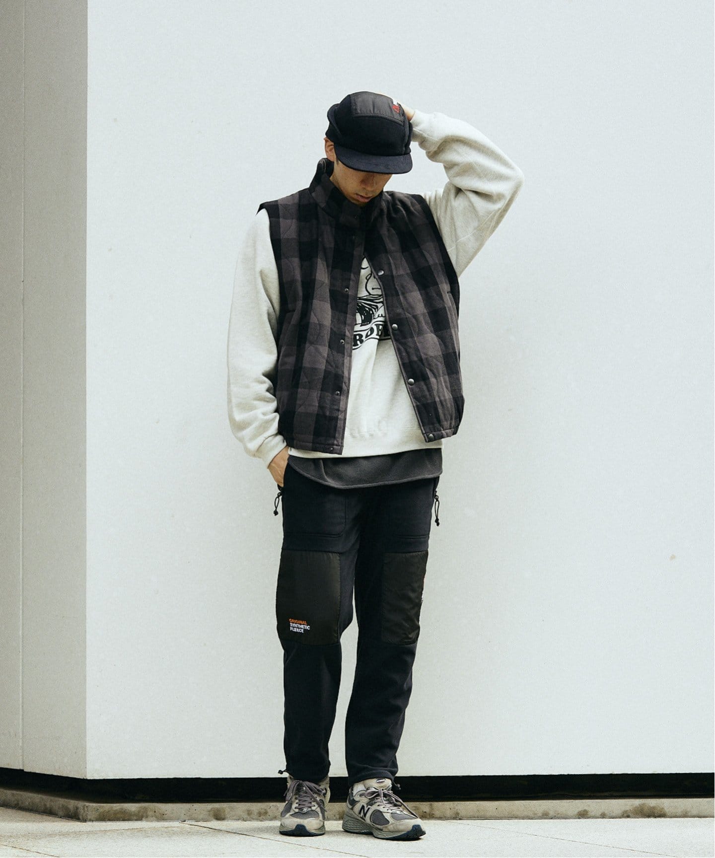 POLARTEC / ポーラテック】 別注 ダブルニー フリースジョガーパンツ