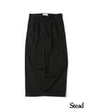 【J.S.Homestead / Stead】BLACK STRIPE SLACKS