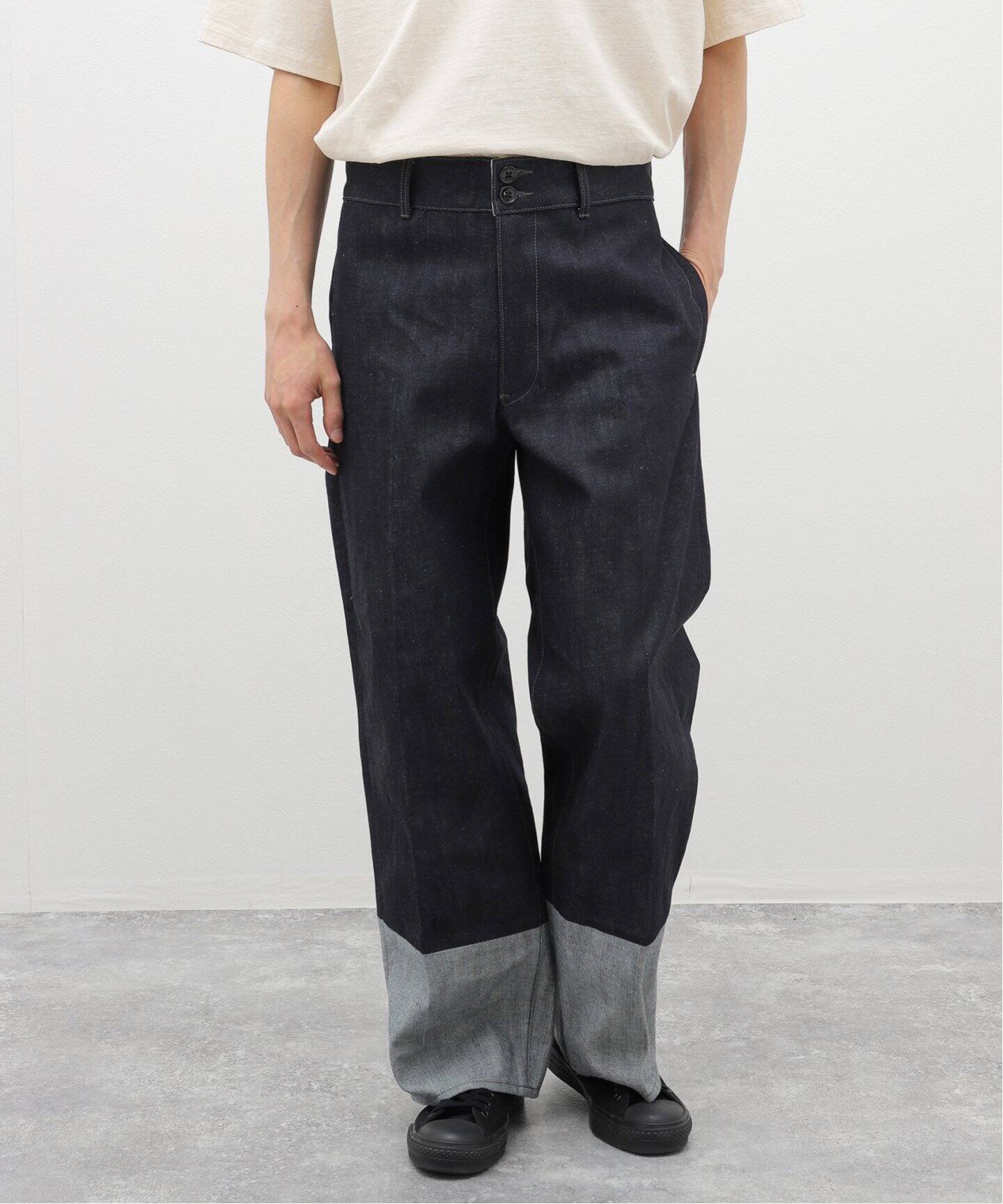 J.S.Homestead】HIGH BACK TROUSERS（デニムパンツ・ジーンズ 