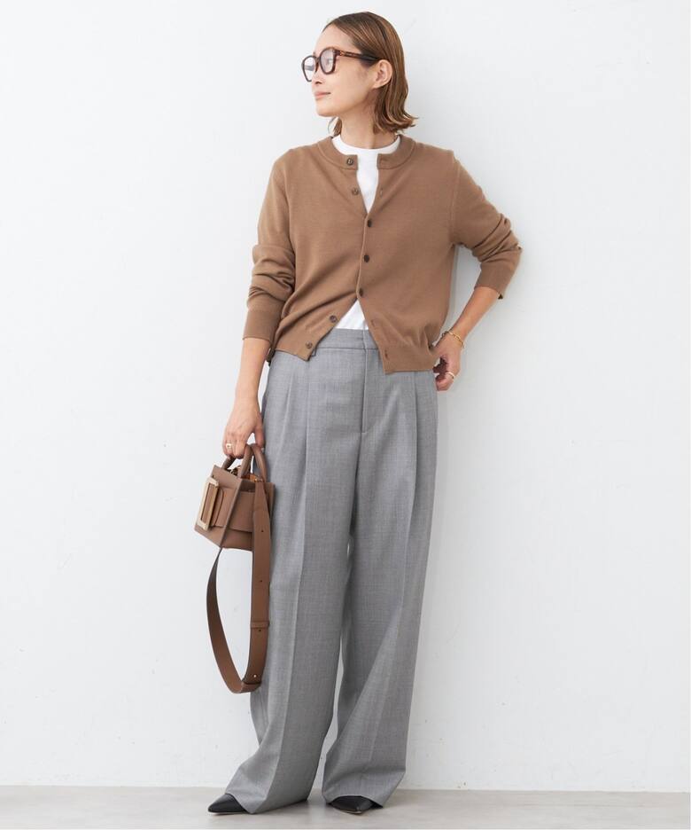 WOOL SERGE SAGGER パンツ（スラックス）｜Deuxieme Classe 