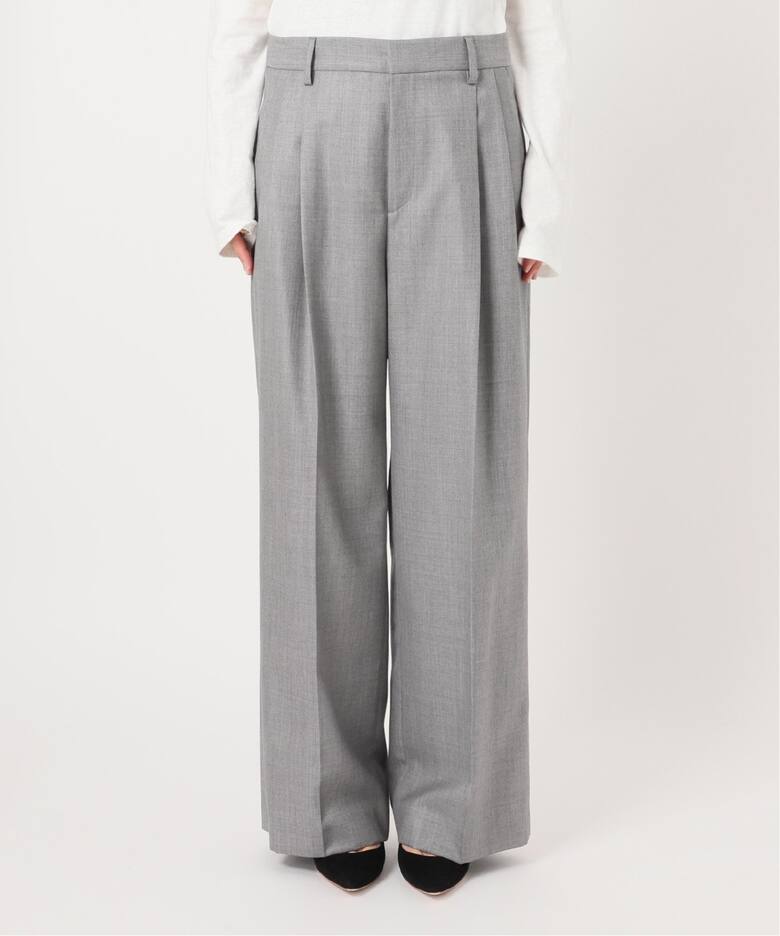 WOOL SERGE SAGGER パンツ（スラックス）｜Deuxieme Classe 