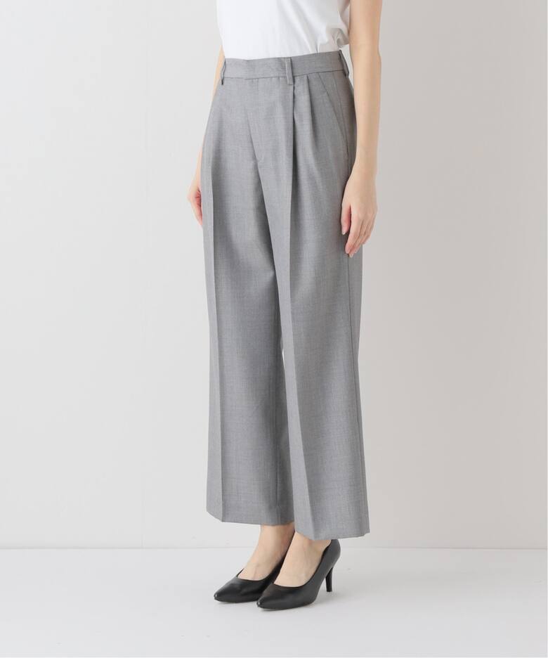 WOOL SERGE SAGGER パンツ（スラックス）｜Deuxieme Classe 