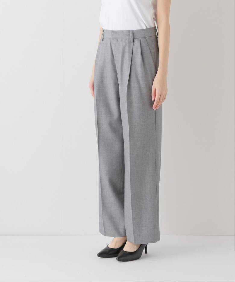 WOOL SERGE SAGGER パンツ（スラックス）｜Deuxieme Classe  