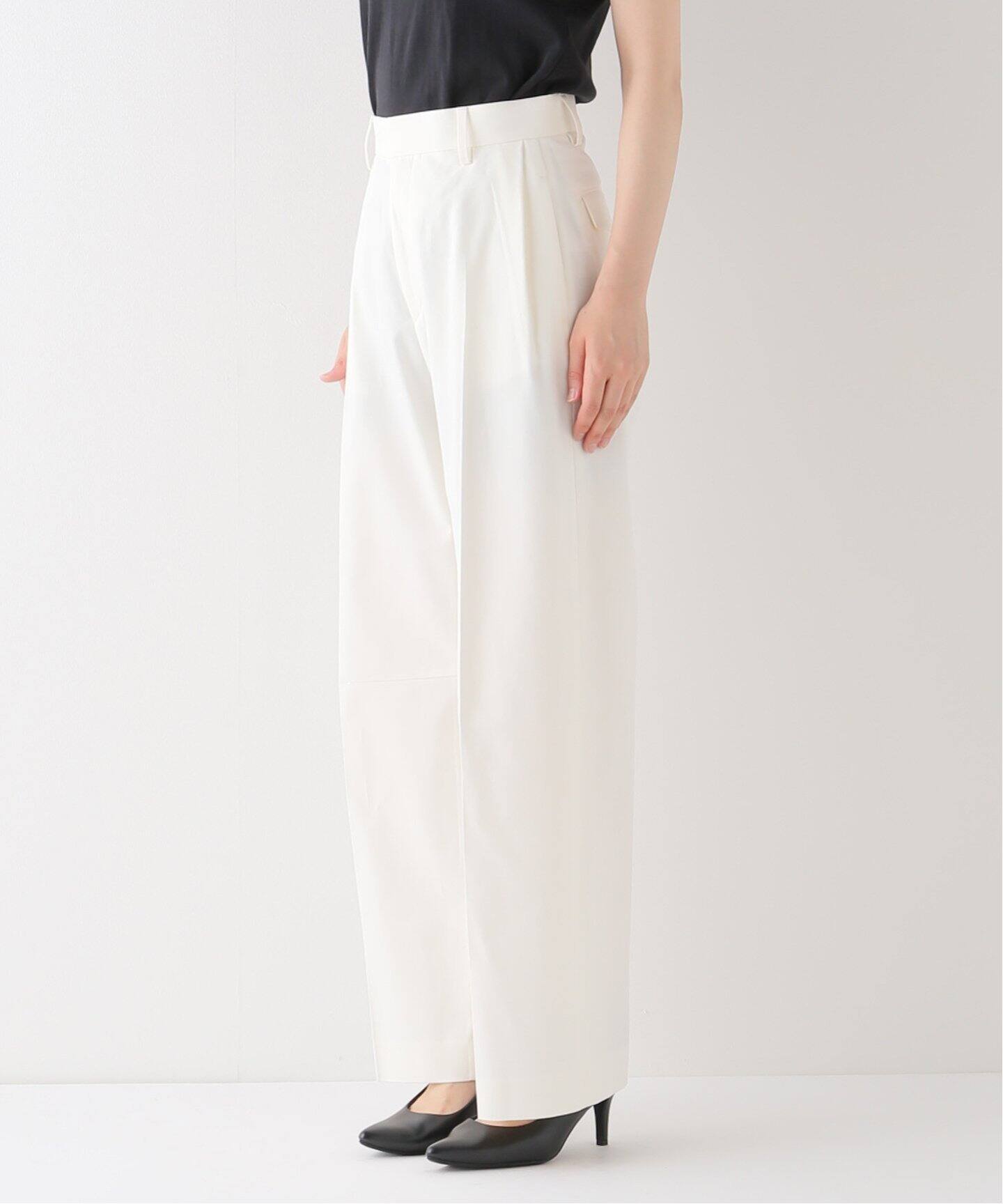NEW TUCK CHINO ワイド パンツ（チノパンツ）｜Deuxieme Classe 
