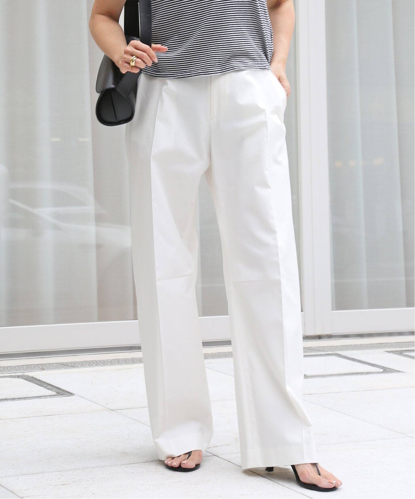 NEW TUCK CHINO ワイド パンツ（チノパンツ）｜Deuxieme Classe  