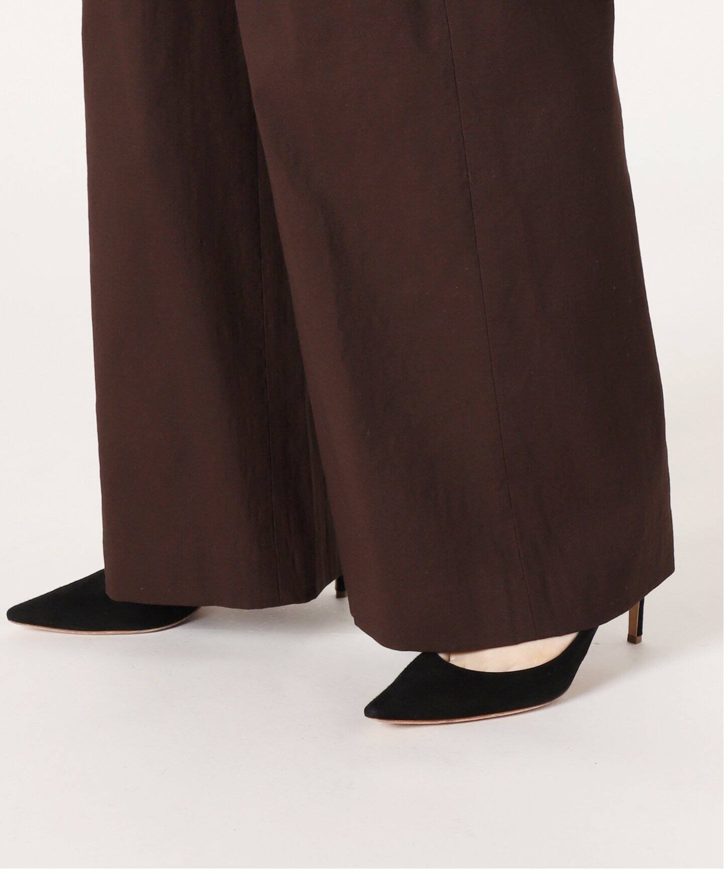 Stretch twill タックパンツ（スラックス）｜Deuxieme Classe  