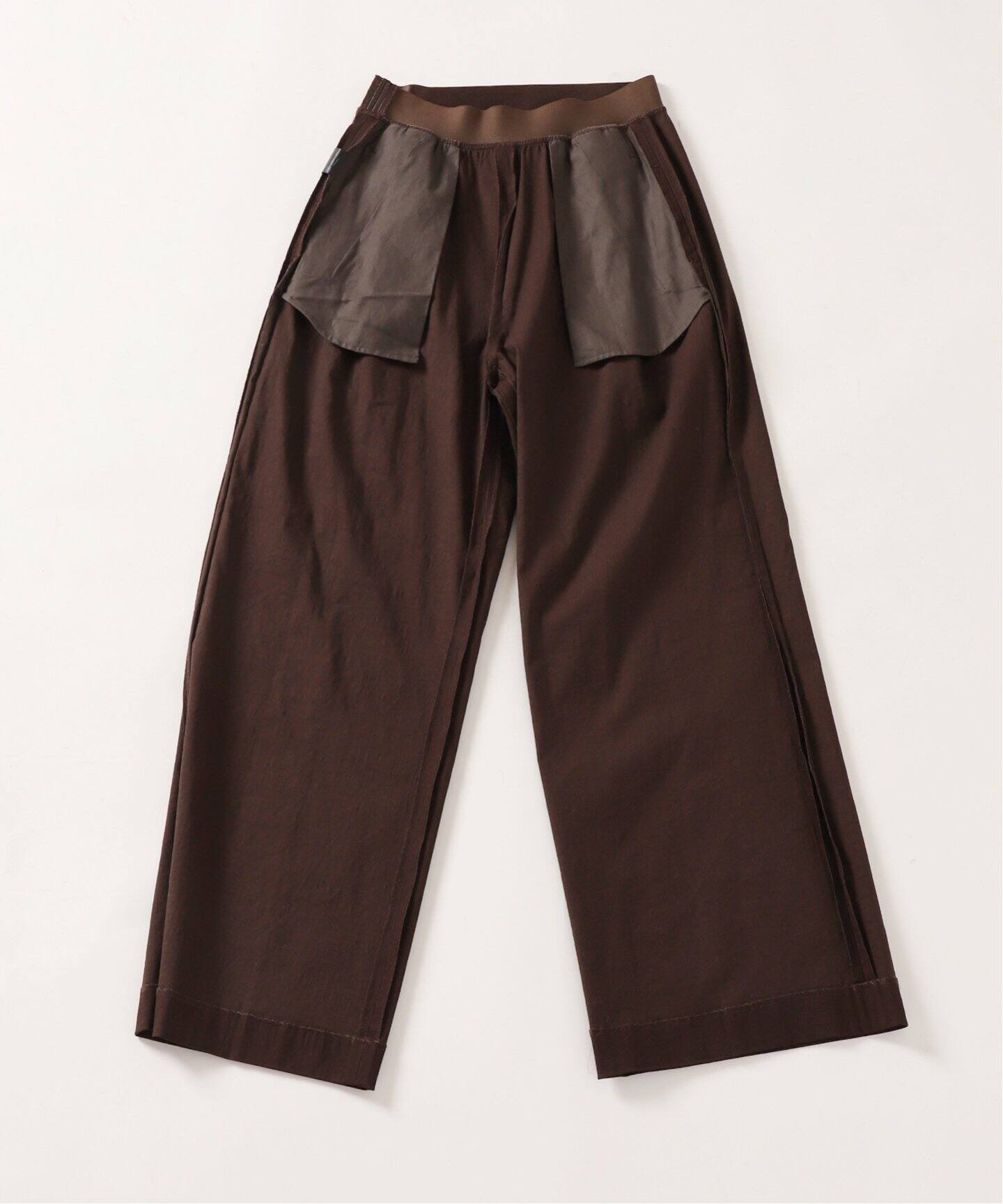 Stretch twill タックパンツ（スラックス）｜Deuxieme Classe  