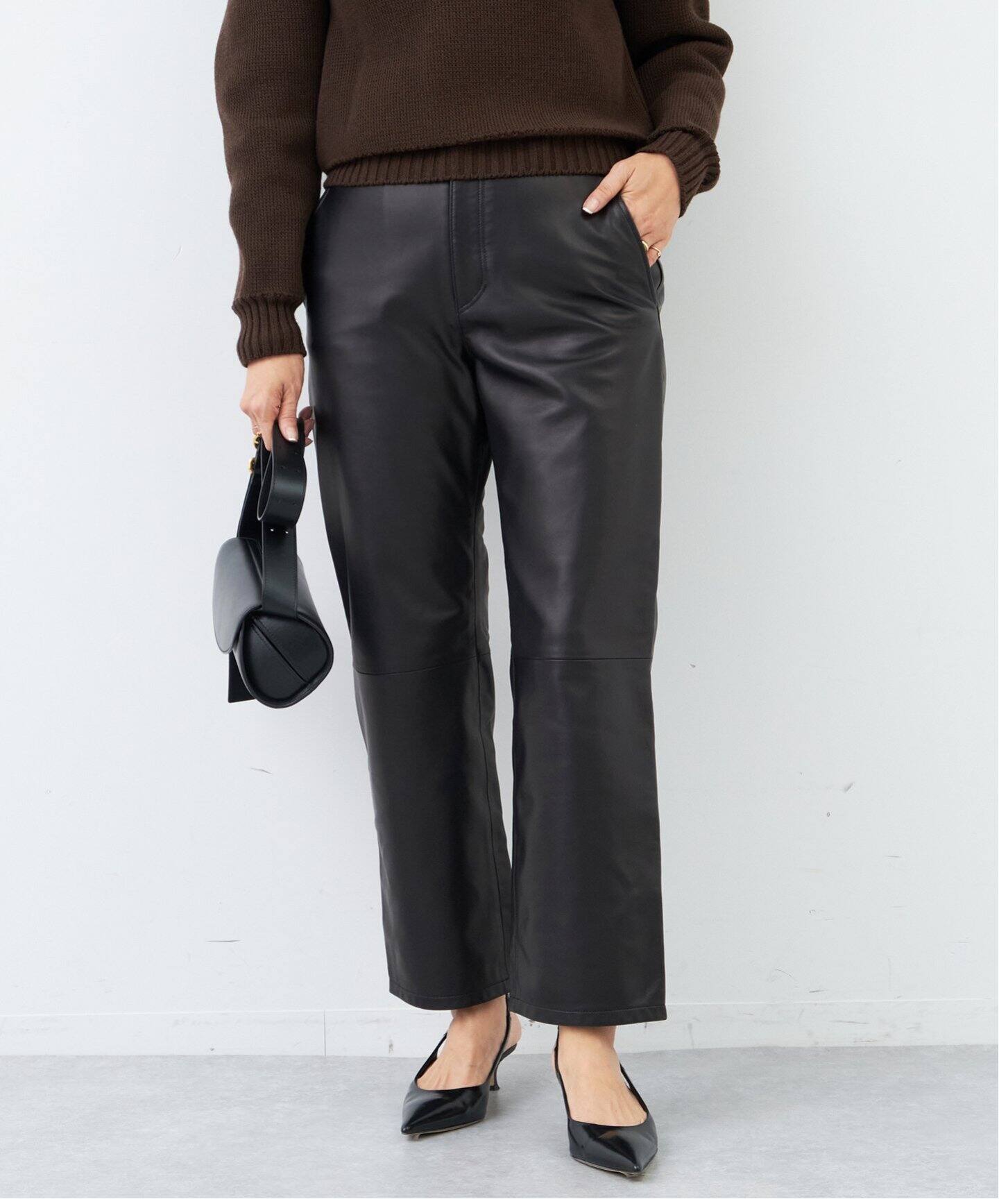 CLUB ラムレザーパンツ（その他パンツ）｜Deuxieme Classe  