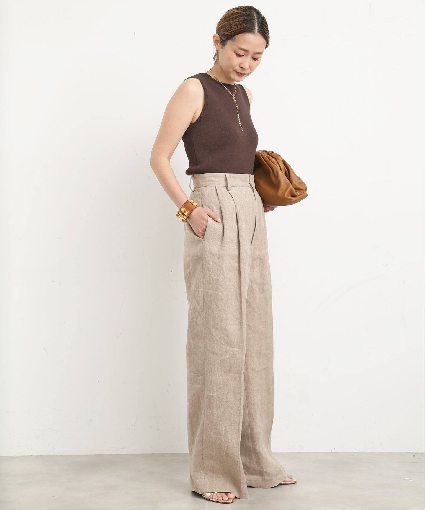 ROILINO タックパンツ（その他パンツ）｜Deuxieme Classe  