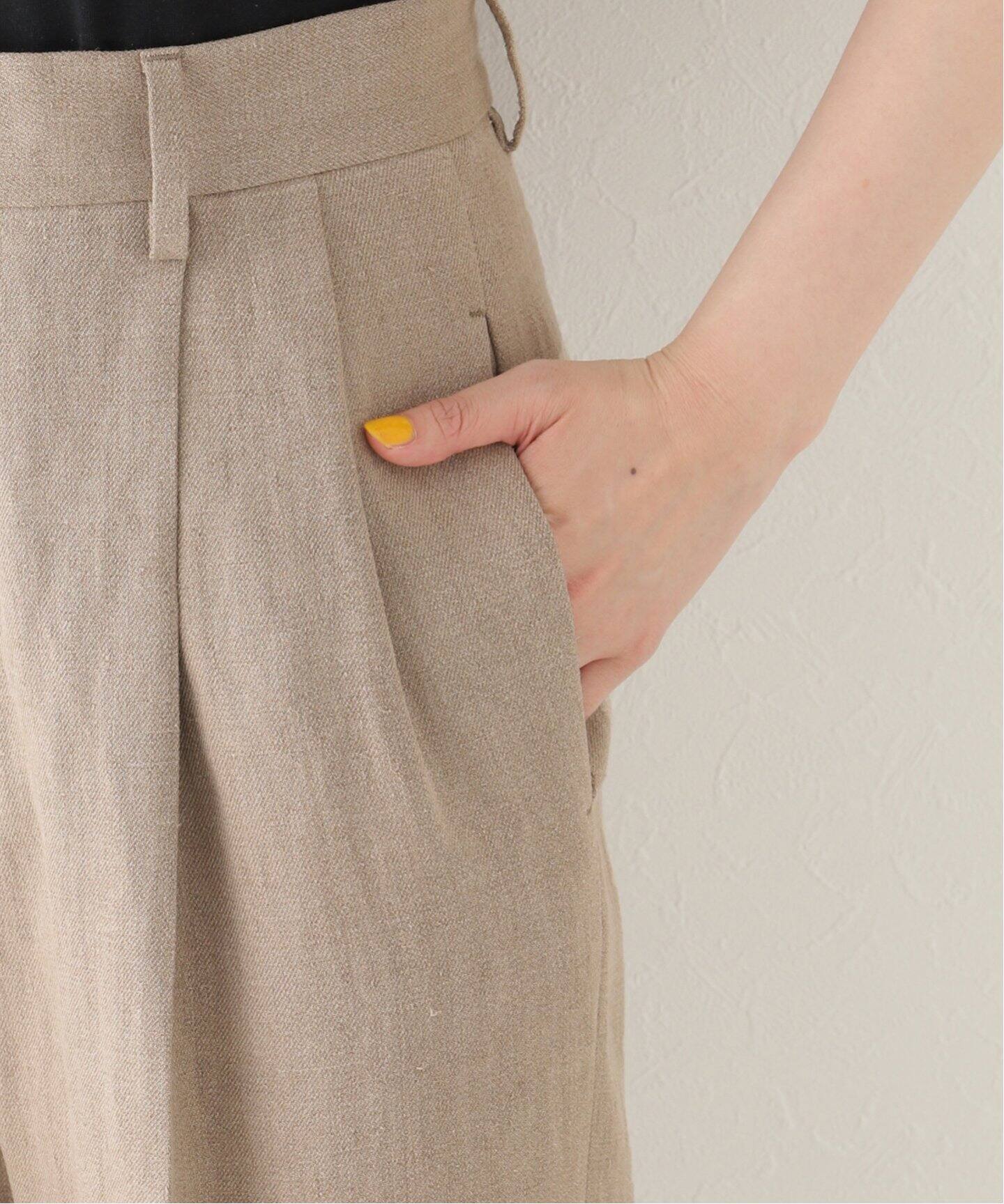 ROILINO タックパンツ（その他パンツ）｜Deuxieme Classe 