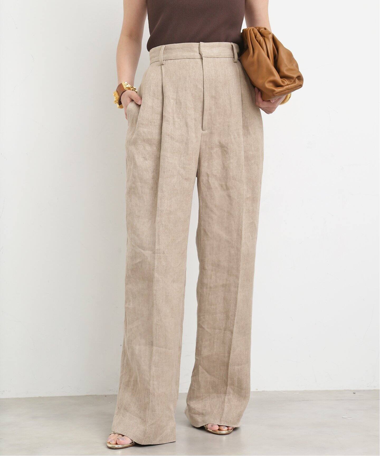 ROILINO タックパンツ（その他パンツ）｜Deuxieme Classe  