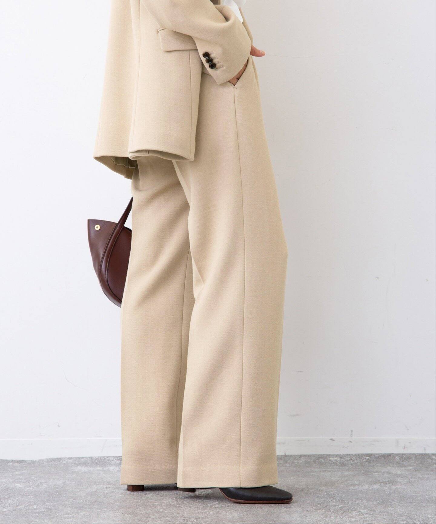 WOOL CONSCIOUS パンツ（スラックス）｜Deuxieme Classe 