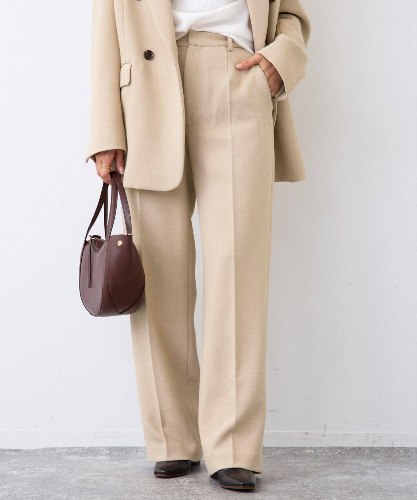 WOOL CONSCIOUS パンツ（スラックス）｜Deuxieme Classe  